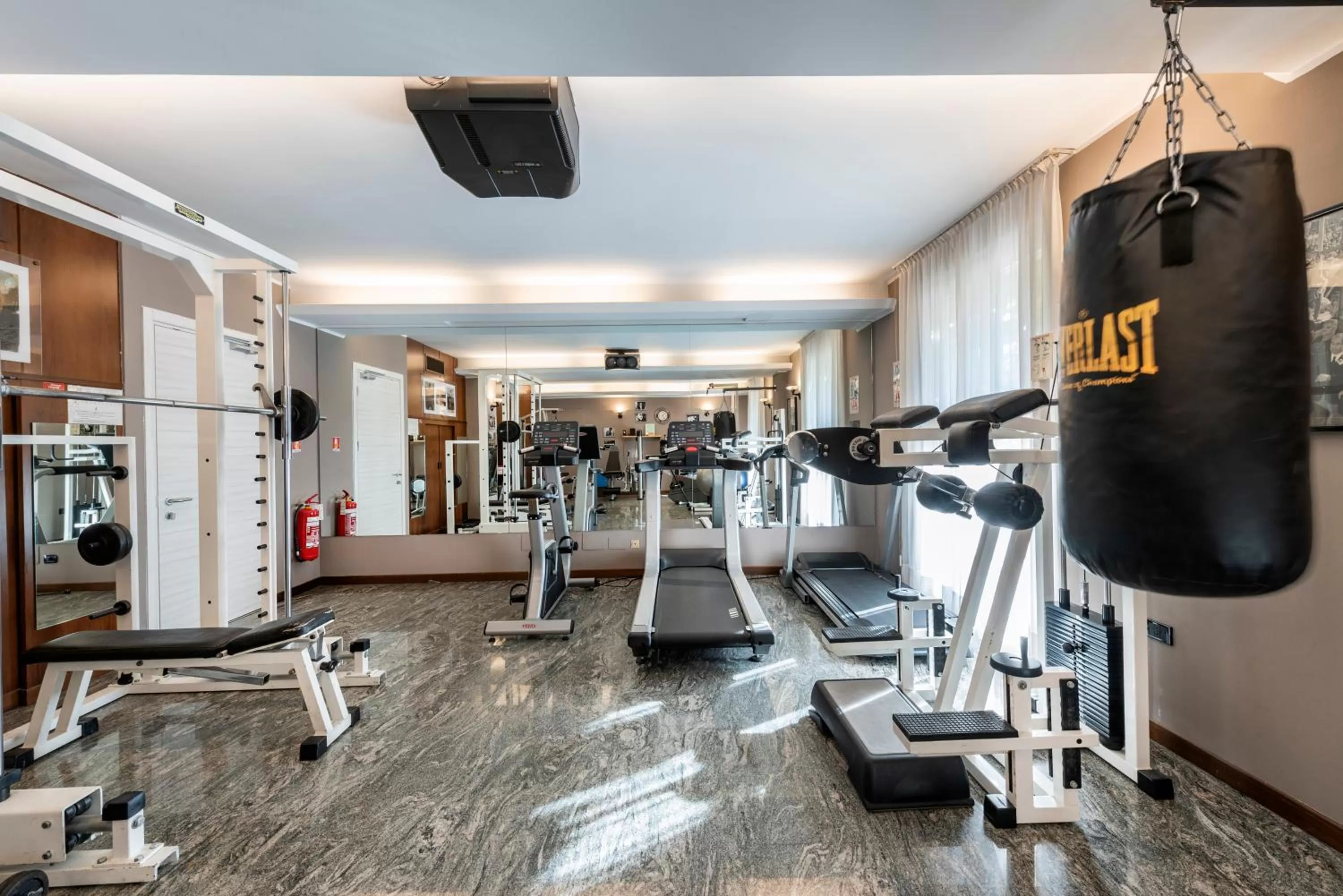 Fitness centre/facilities in Hotel Il Corazziere