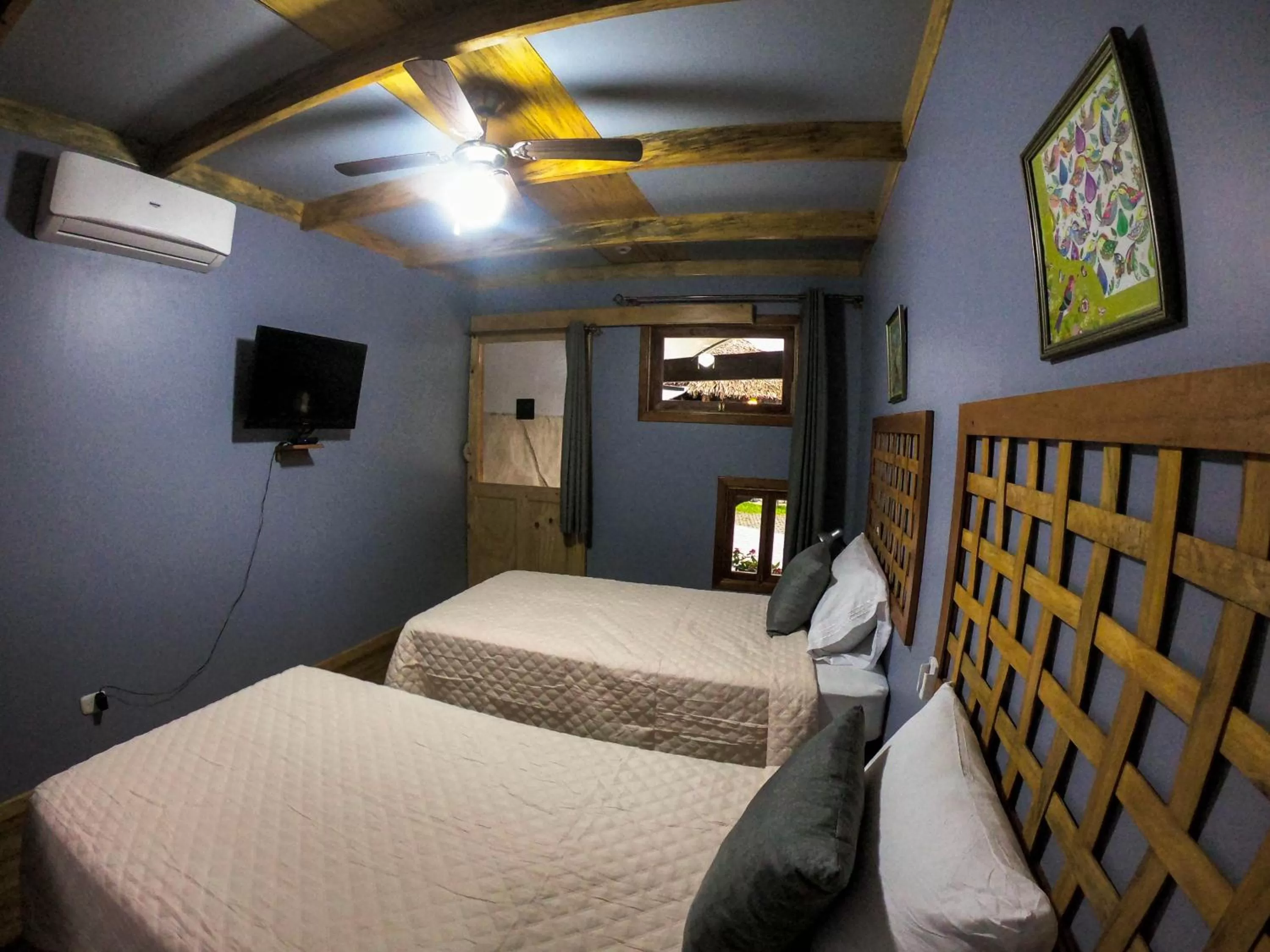 Bed in Hotel Hacienda Don Paolo