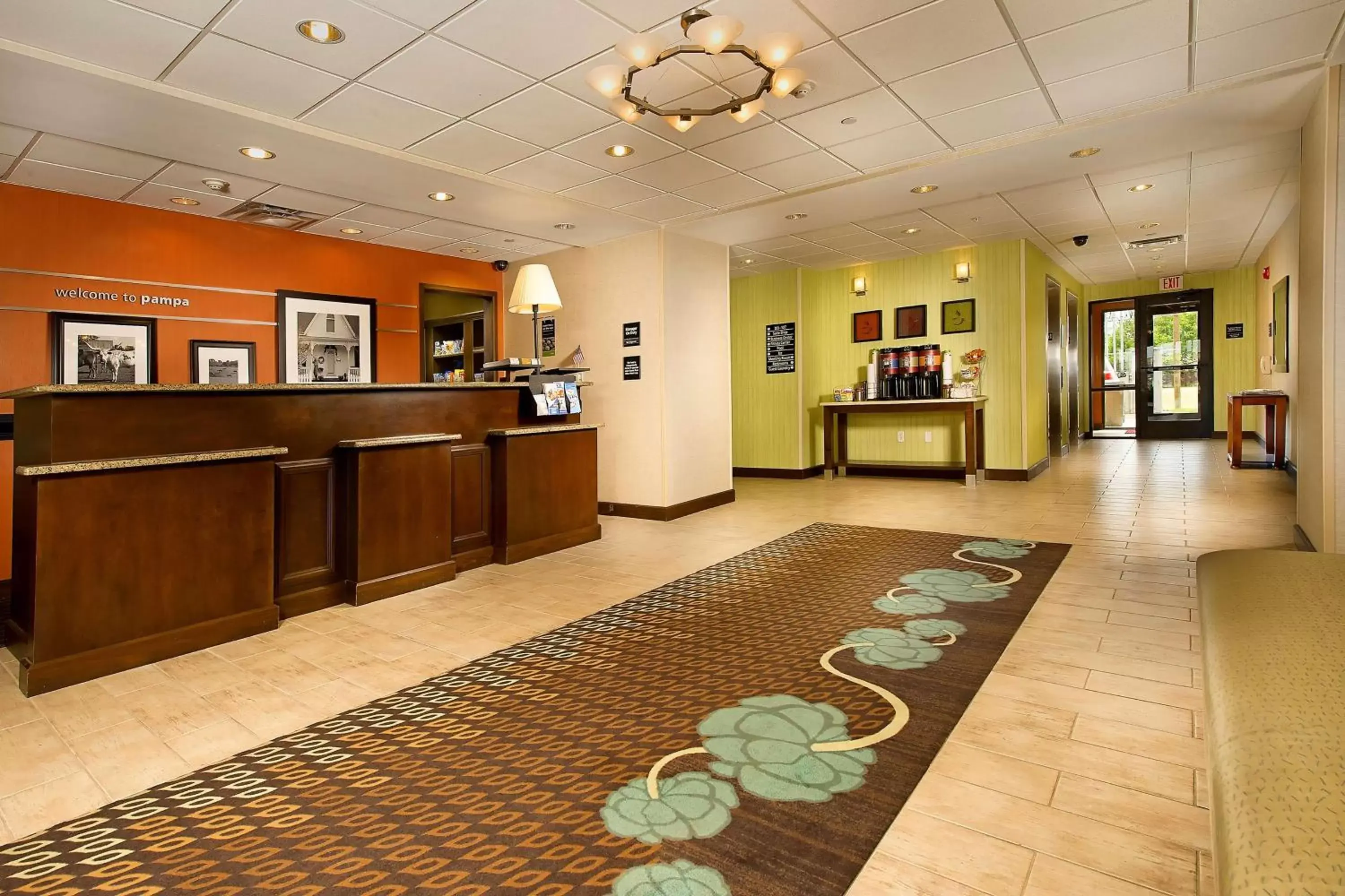 Lobby or reception, Lobby/Reception in Hampton Inn Pampa