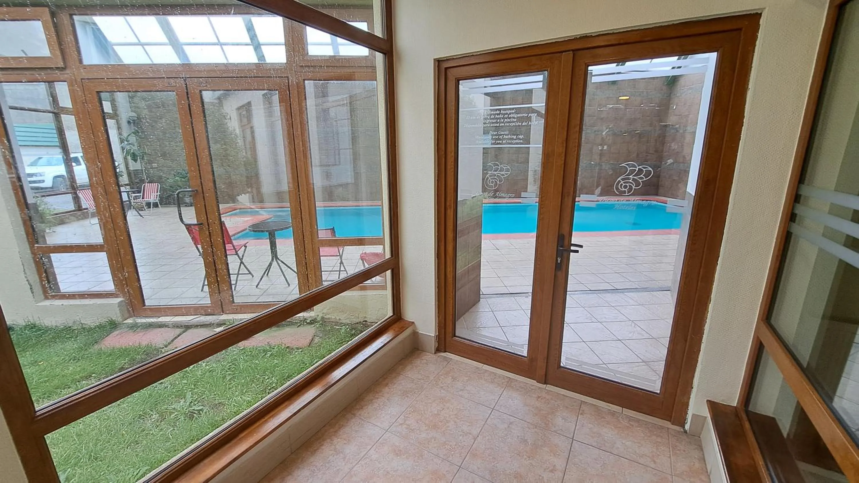 Swimming pool in Hotel Diego de Almagro Punta Arenas