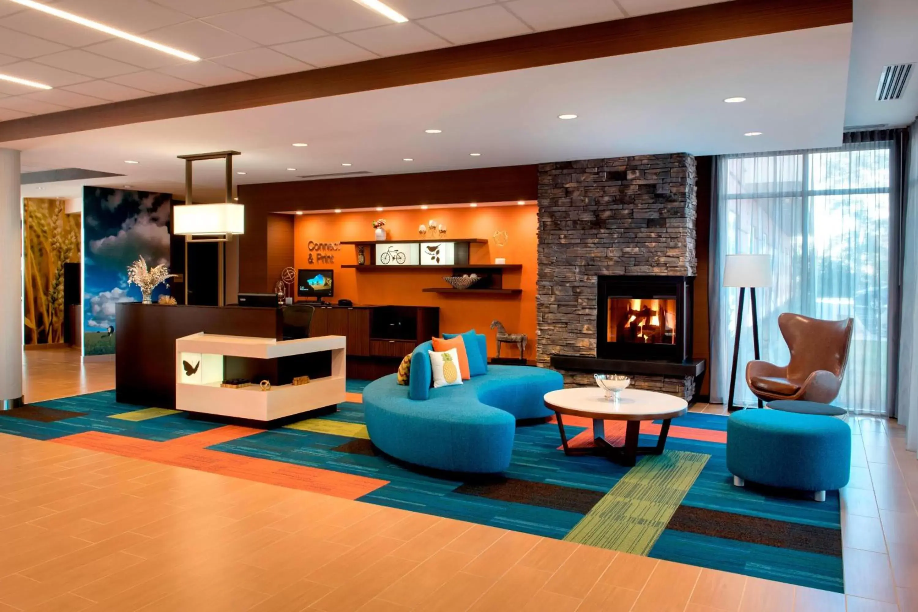 Lobby or reception, Lobby/Reception in Fairfield Inn & Suites by Marriott Buffalo Amherst/University