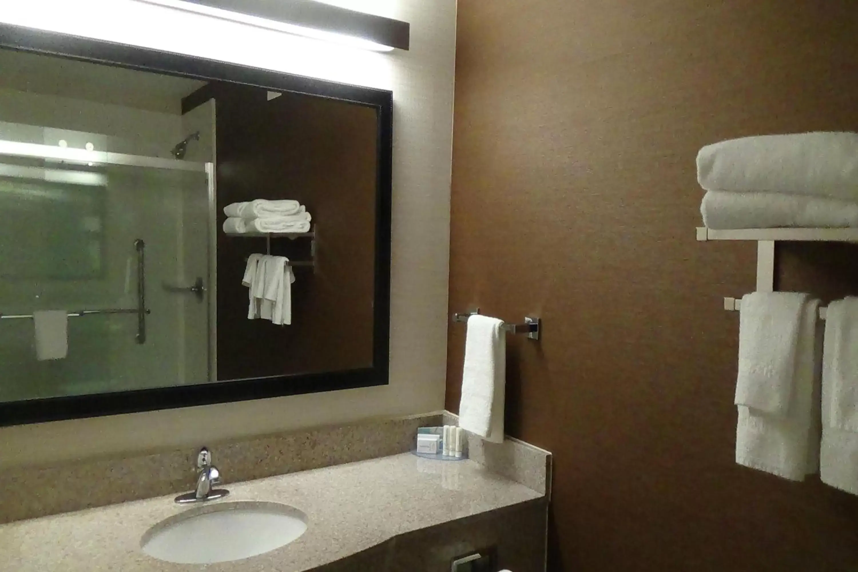 Bathroom in Fairfield Inn & Suites by Marriott Atlanta Buford/Mall of Georgia