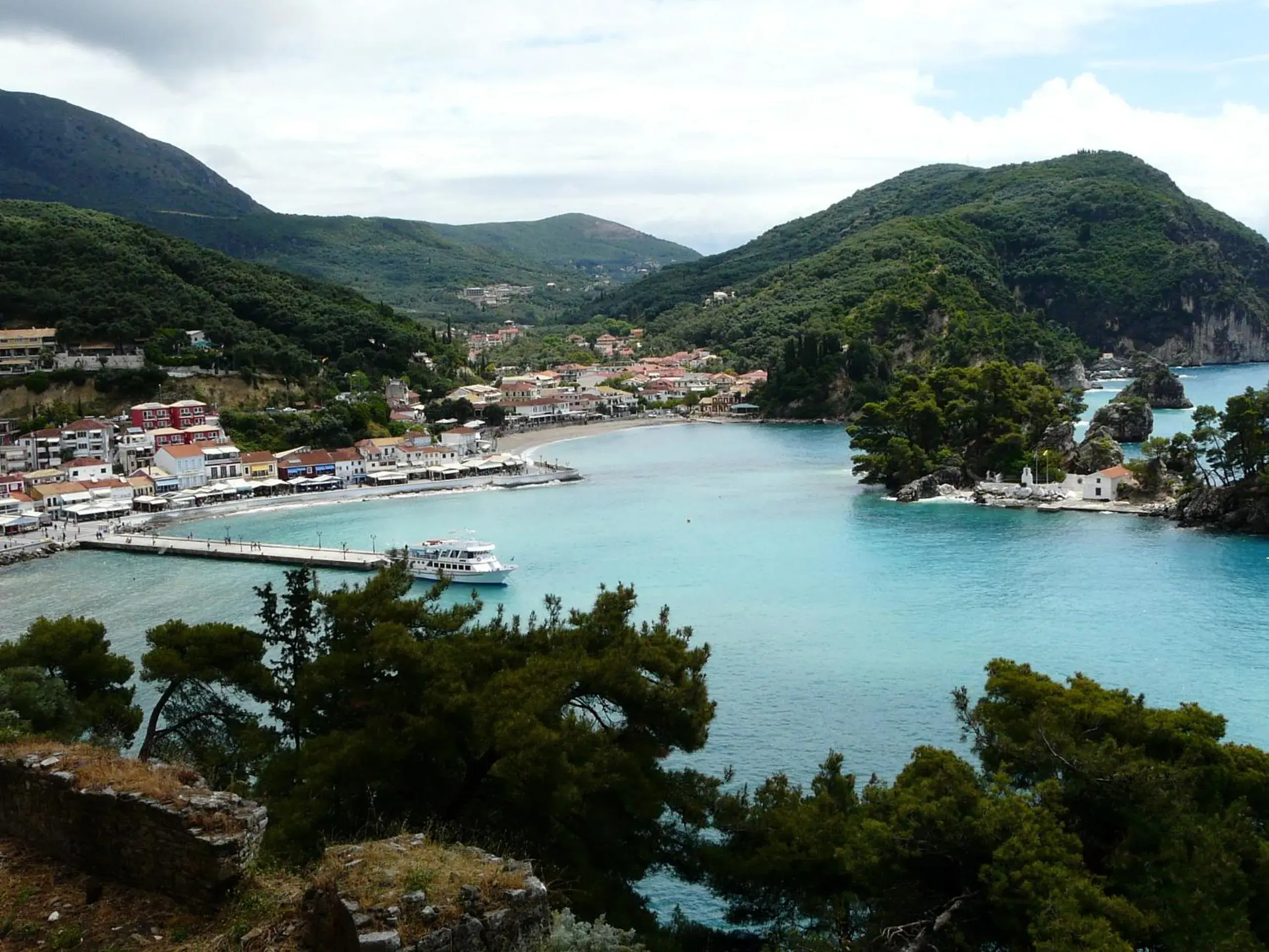 Natural landscape in San Nectarios