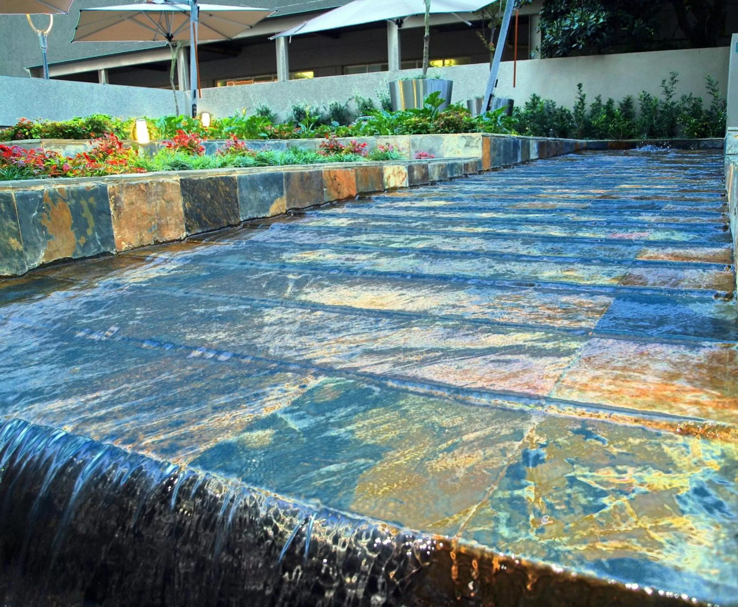 Patio in Southern Sun Rosebank, Johannesburg