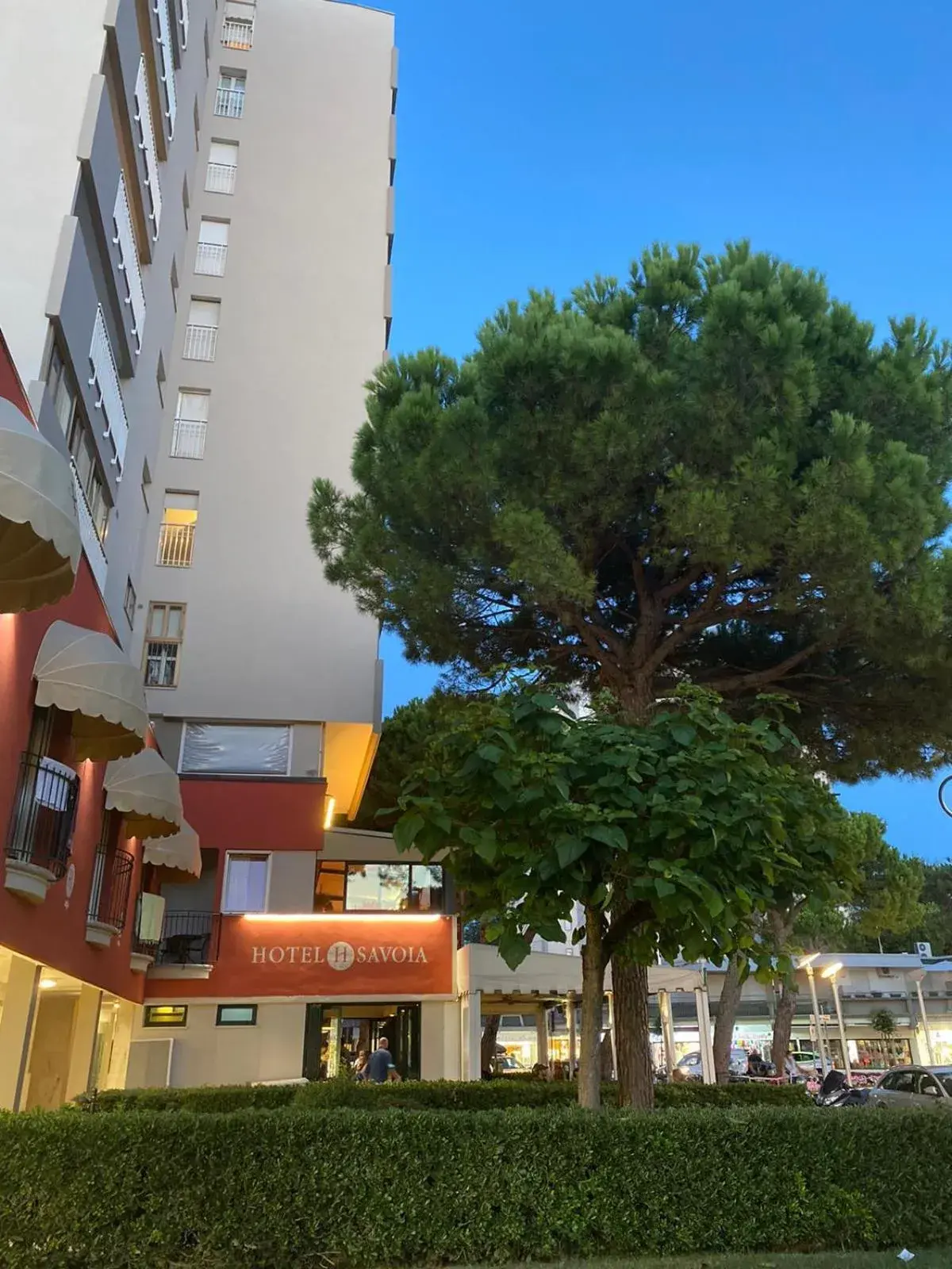 Property building in Hotel Savoia
