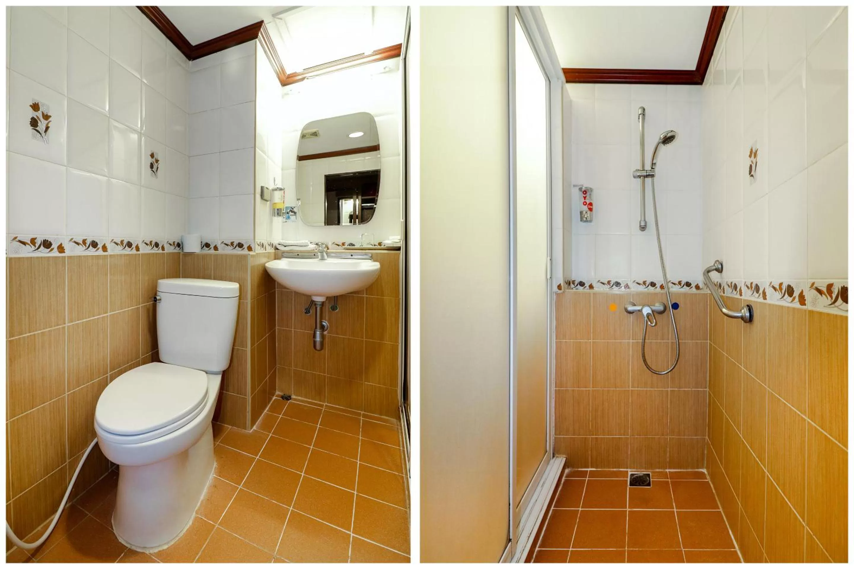 Bathroom in Malaysia Hotel Bangkok