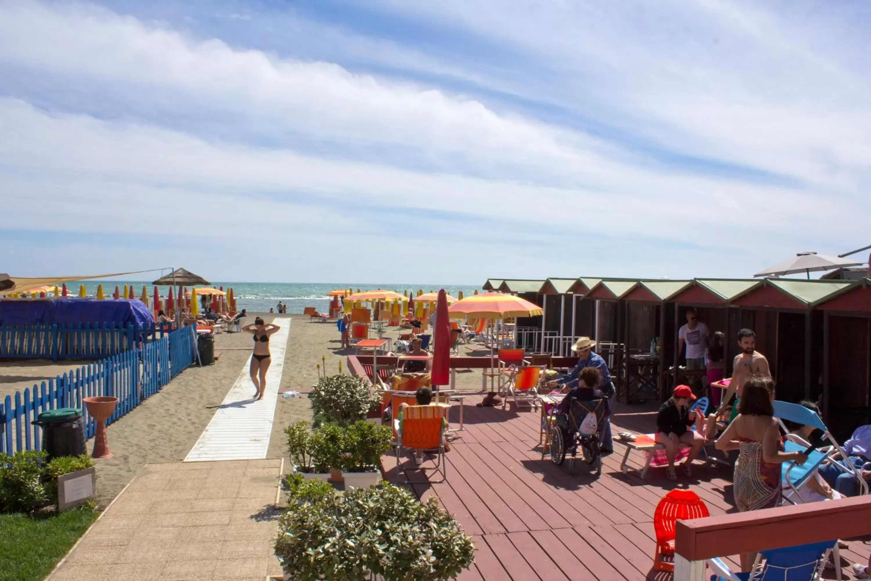 Beach in Hotel La Scaletta