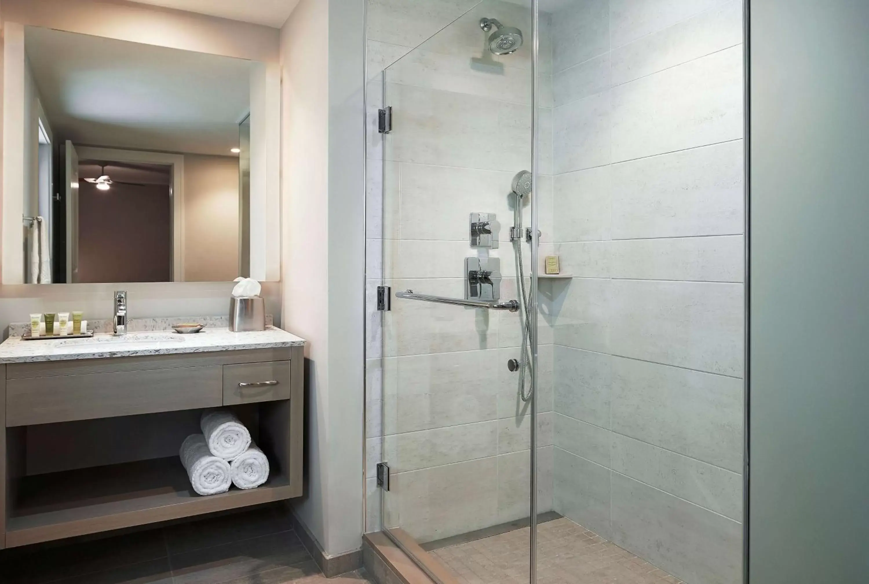 Bathroom in Hilton Grand Vacations Club Ocean Enclave Myrtle Beach