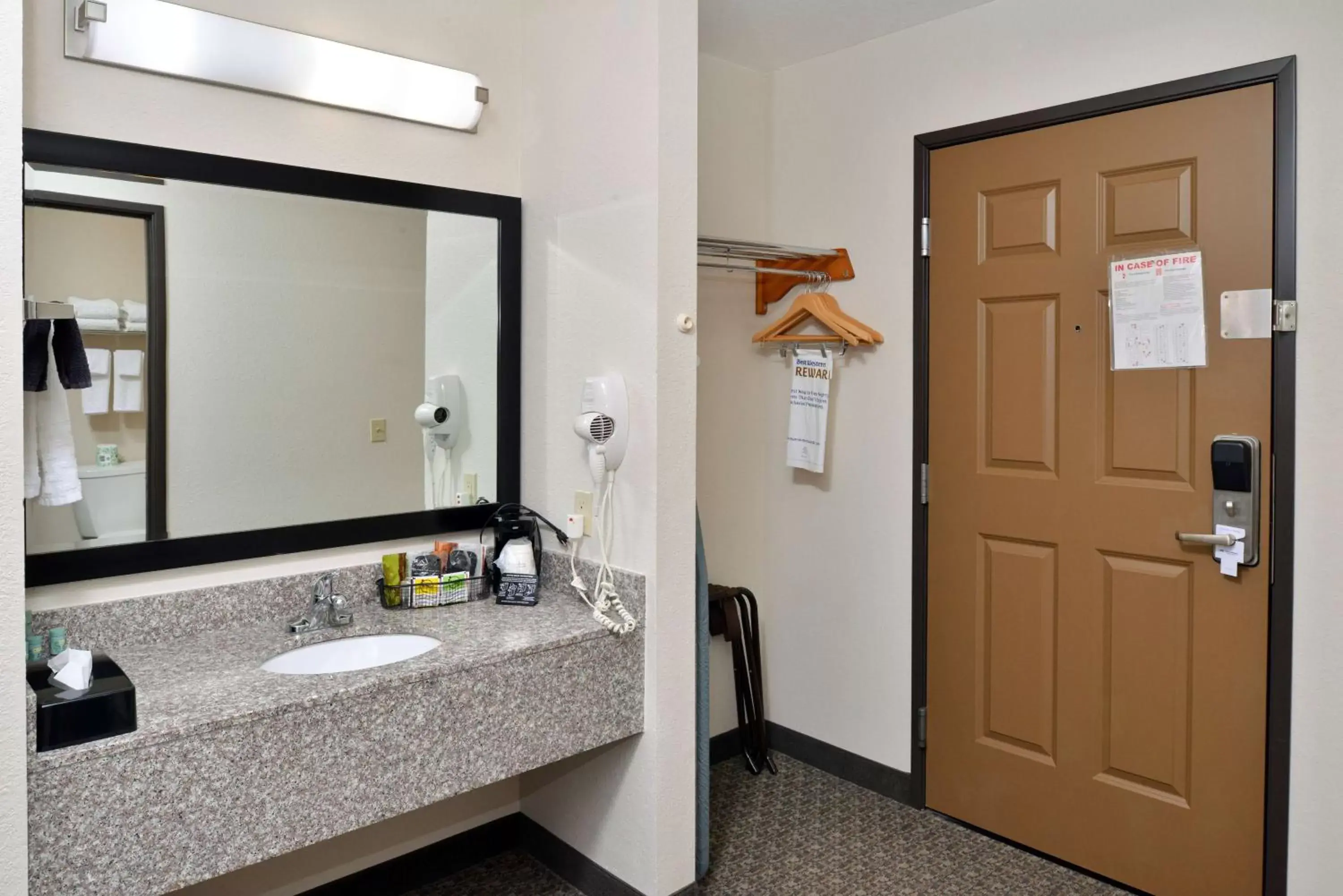 Bathroom in Best Western Big Spring Lodge