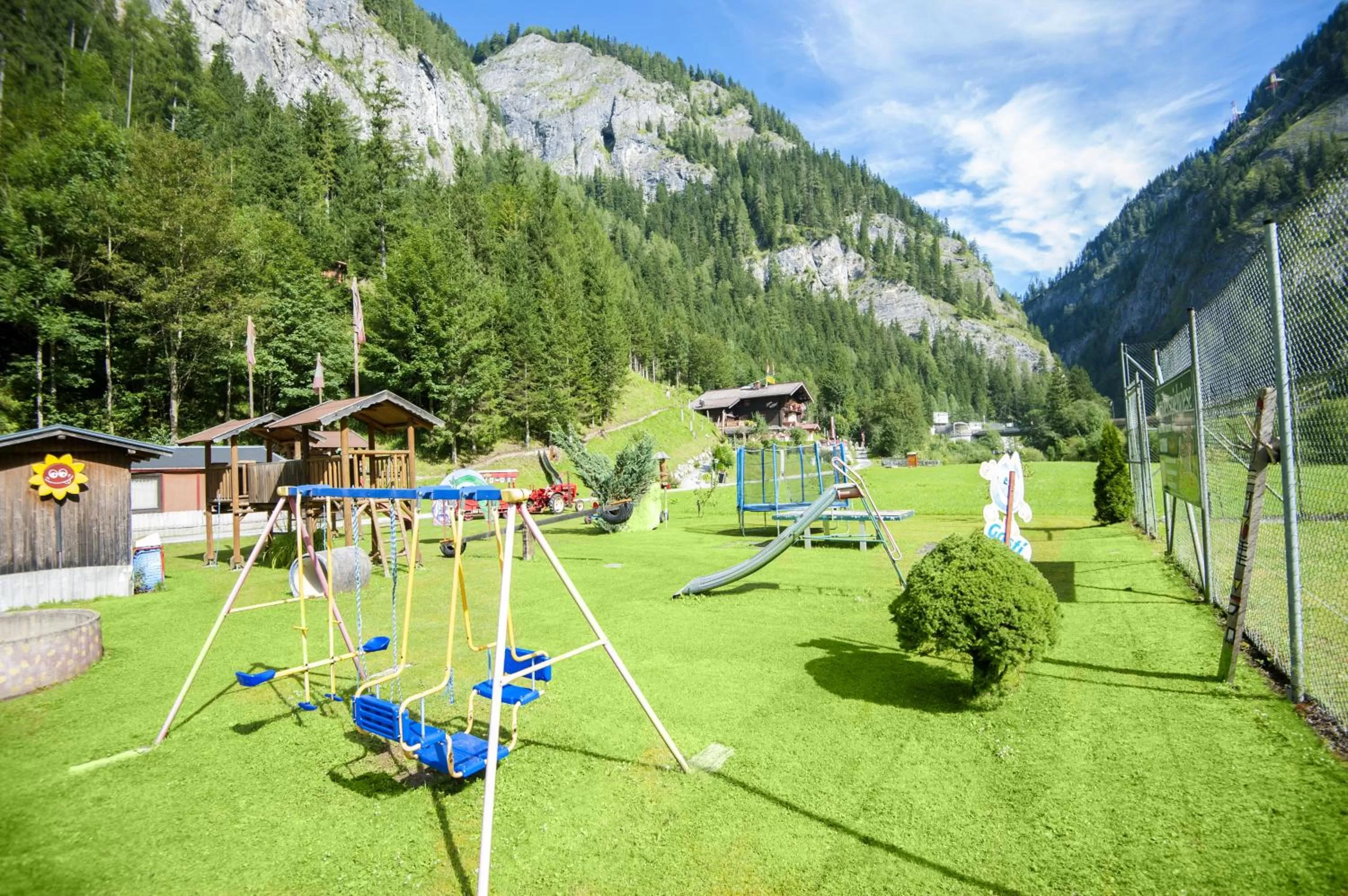 Children play ground in Hotel-Restaurant Burgblick