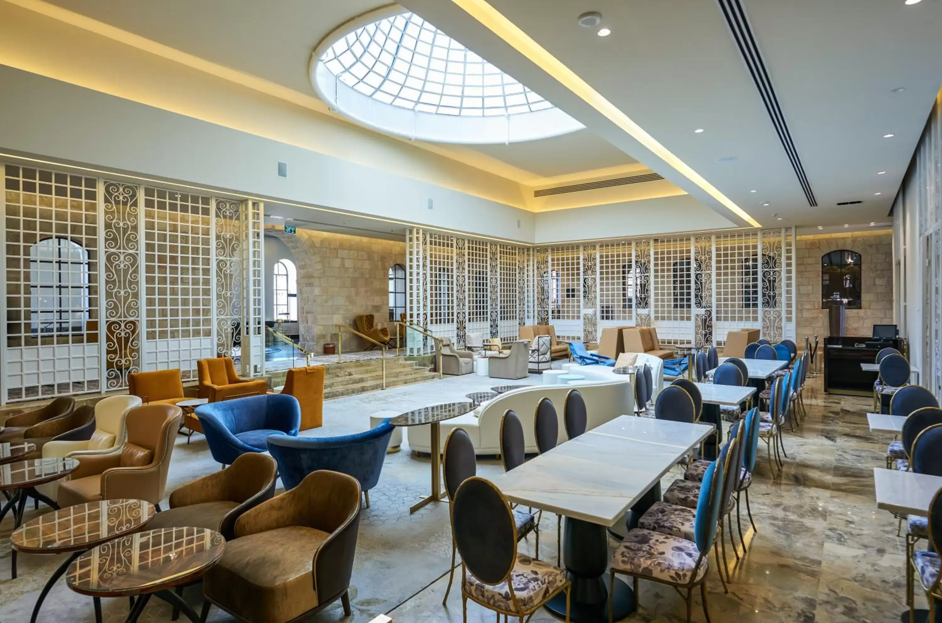 Lobby or reception, Restaurant/Places to Eat in Lady Stern Jerusalem Hotel