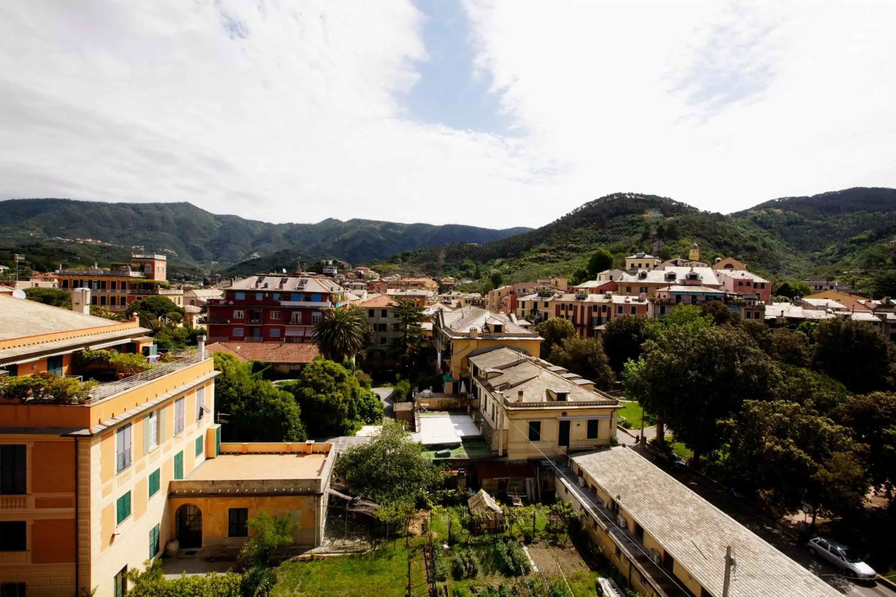 City view, Bird's-eye View in Hotel Garden