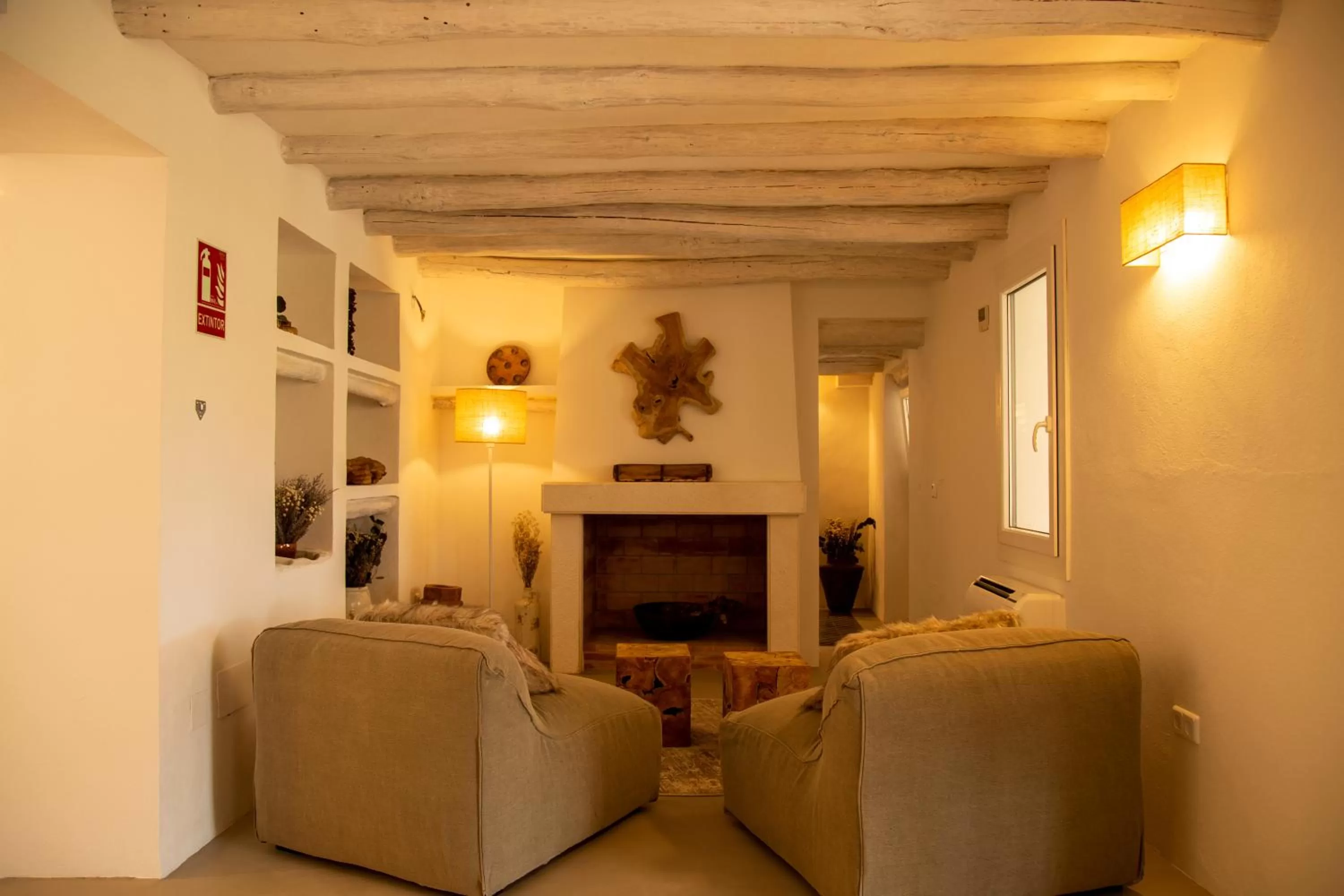 Living room in Hacienda Fresneda María by Real Spain Hotels Adults Recommended