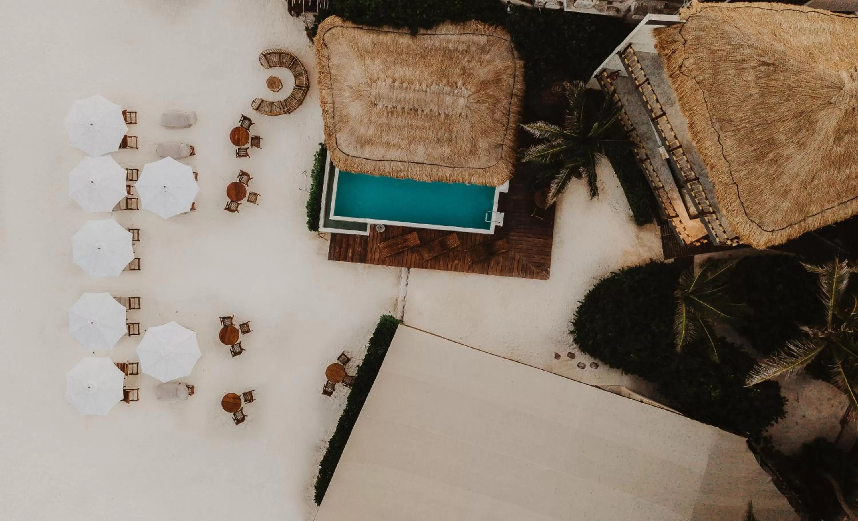 Lounge or bar, Bird's-eye View in Akkuun Tulum - Adults Only