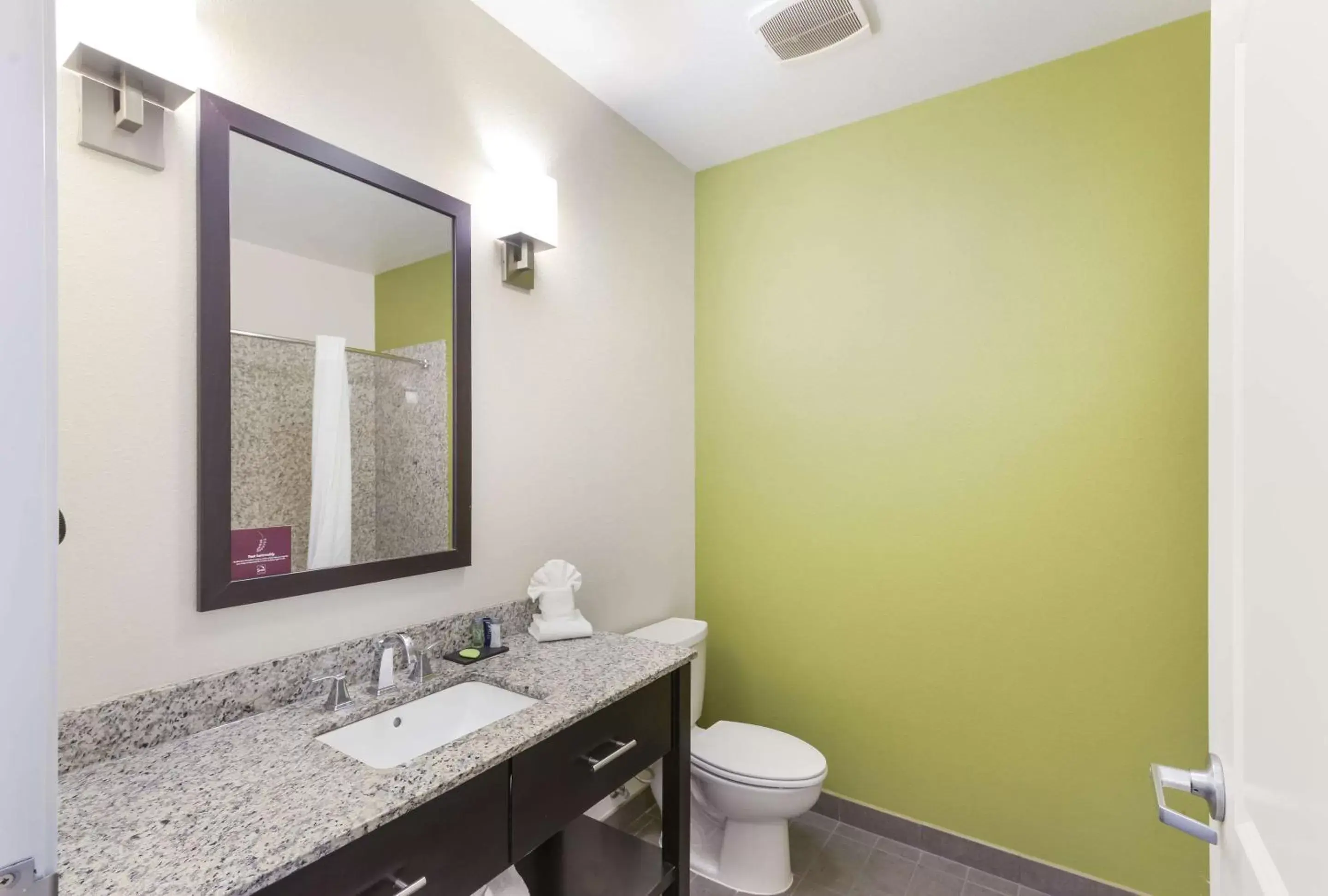 Bathroom in Sleep Inn & Suites Midland West