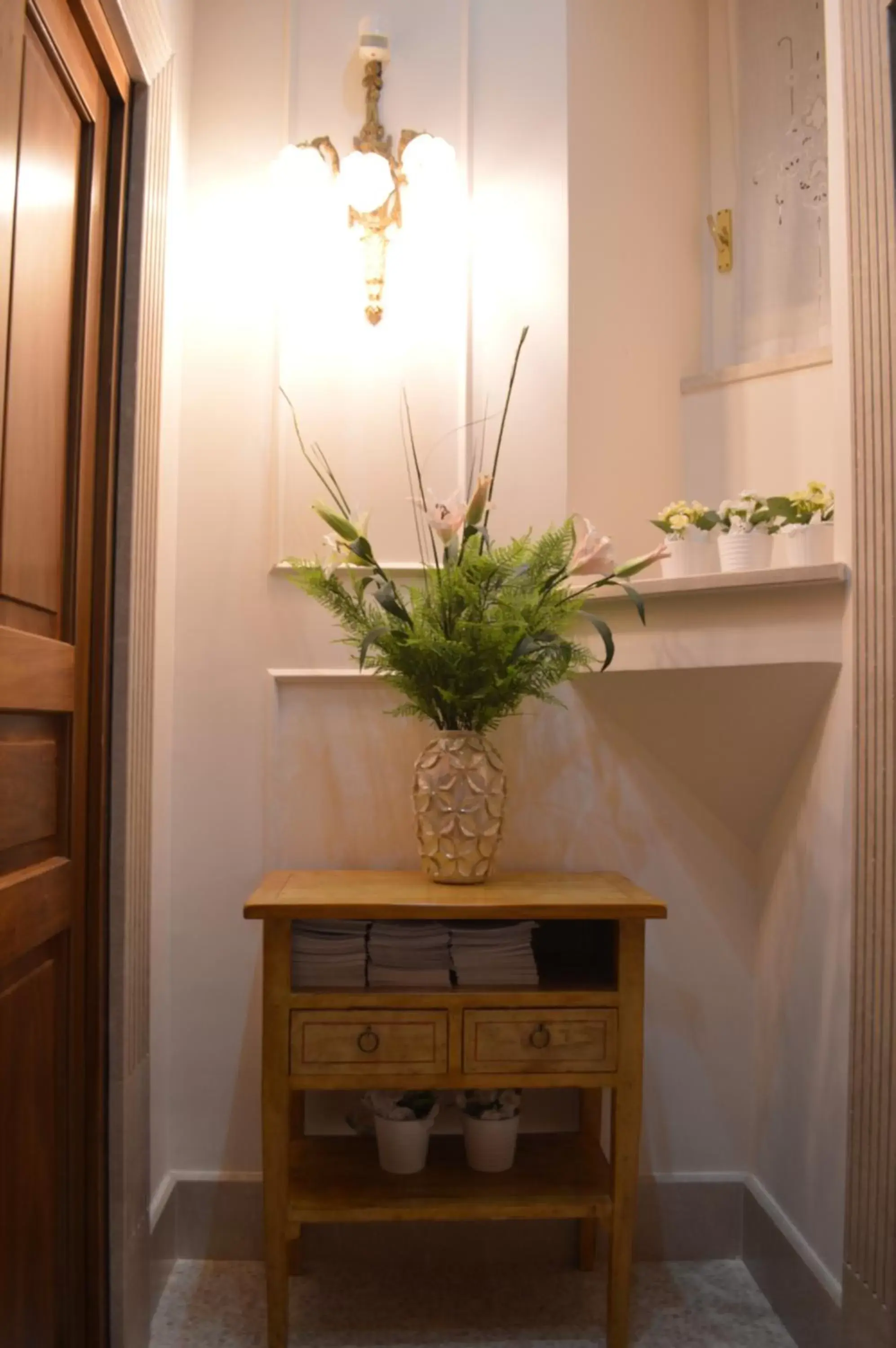 Bathroom in Palazzo Liguori