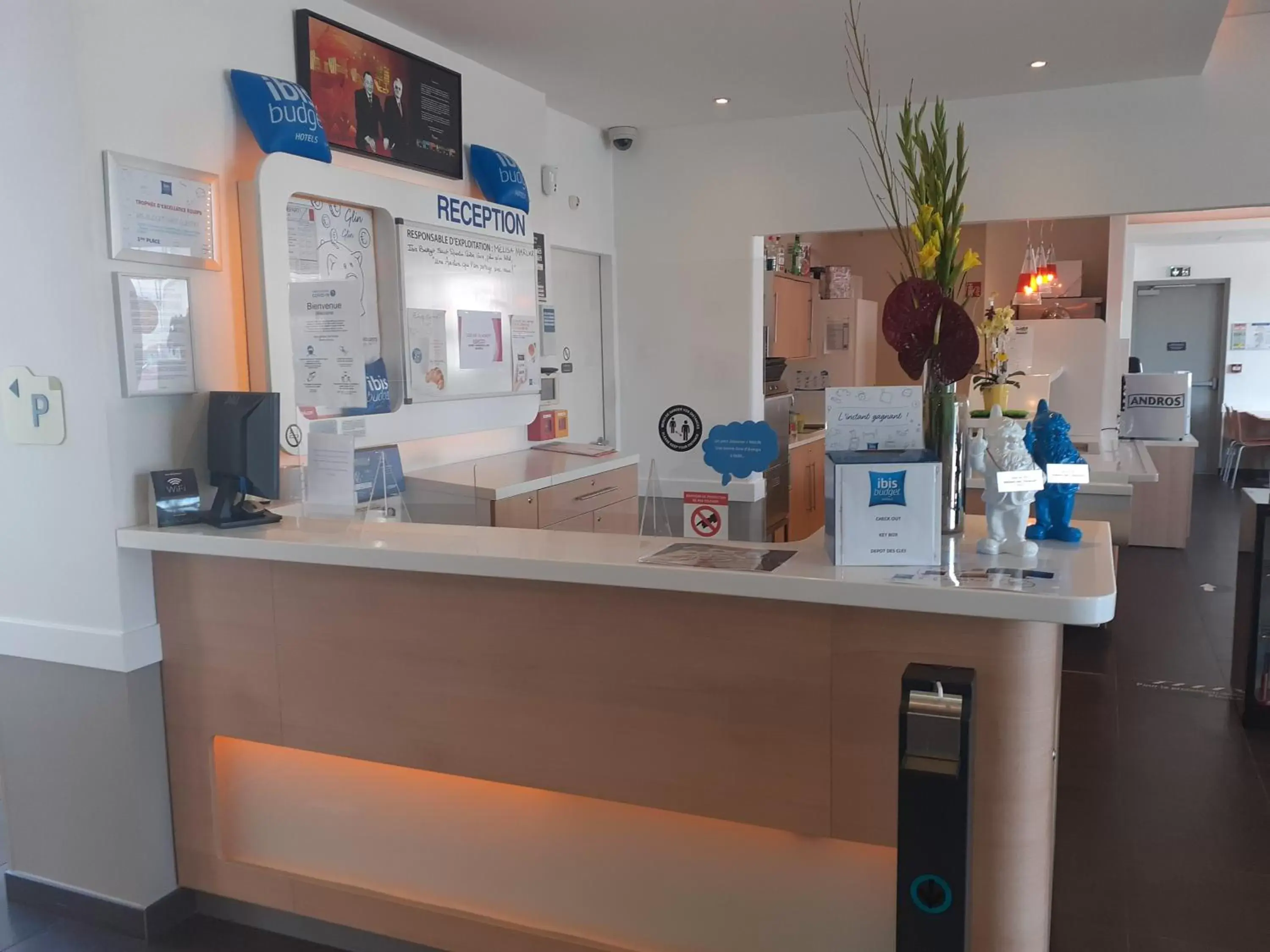 Property building in ibis budget Saint-Quentin Centre Gare Property building in ibis budget Saint-Quentin Centre Gare