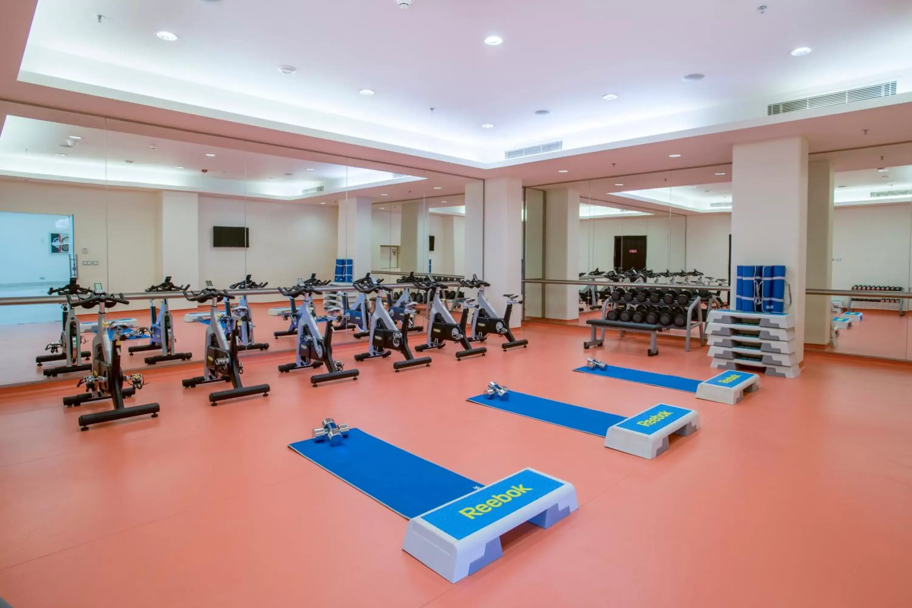 Fitness centre/facilities, Fitness Center/Facilities in Crowne Plaza Riyadh - RDC Hotel & Convention, an IHG Hotel