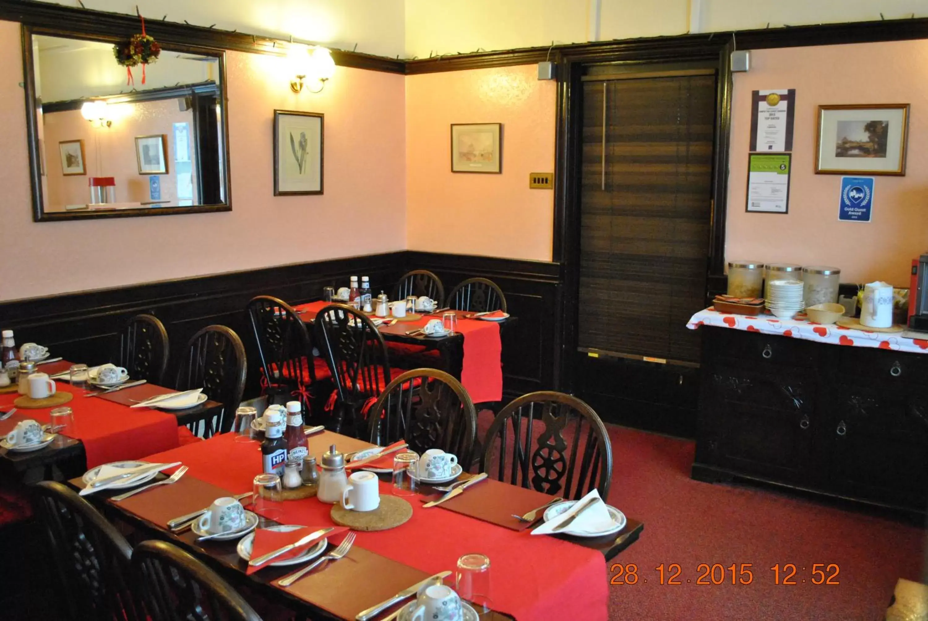 Restaurant/Places to Eat in Fairhaven Guest Accommodation