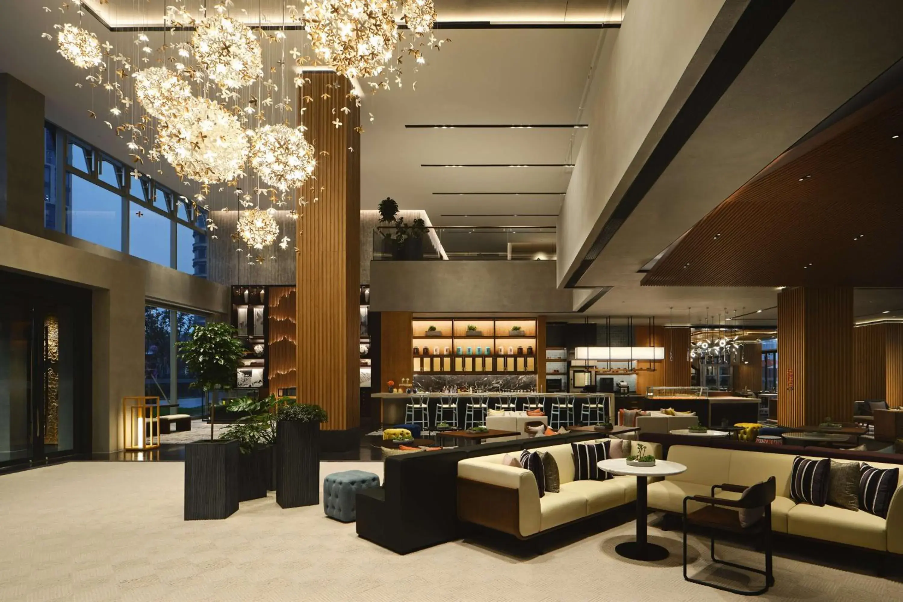 Lobby or reception in Canopy By Hilton Hangzhou Jinsha Lake Lobby or reception in Canopy By Hilton Hangzhou Jinsha Lake