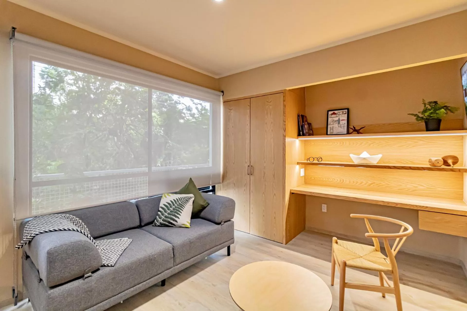 Seating area in Mi Zona Lodging WTC