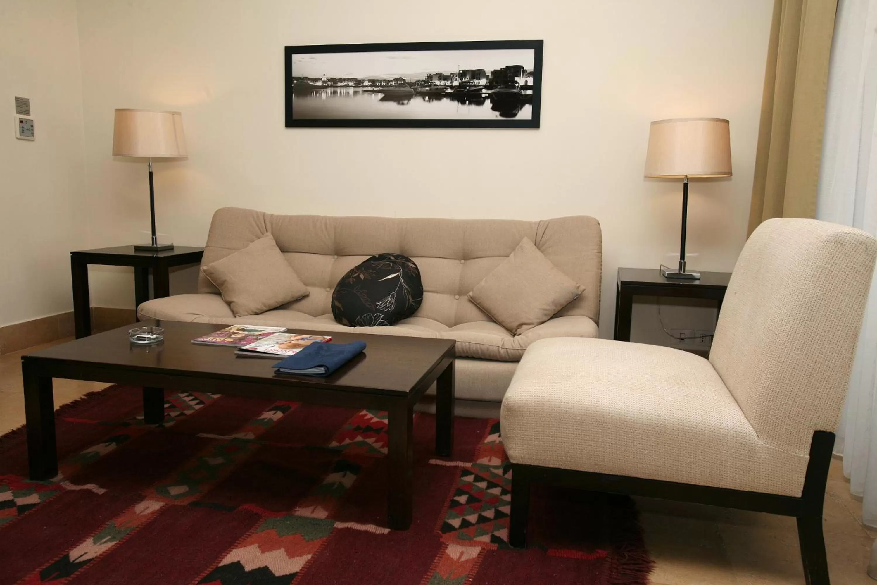 Living room in Grand Tala Bay Resort, Aqaba