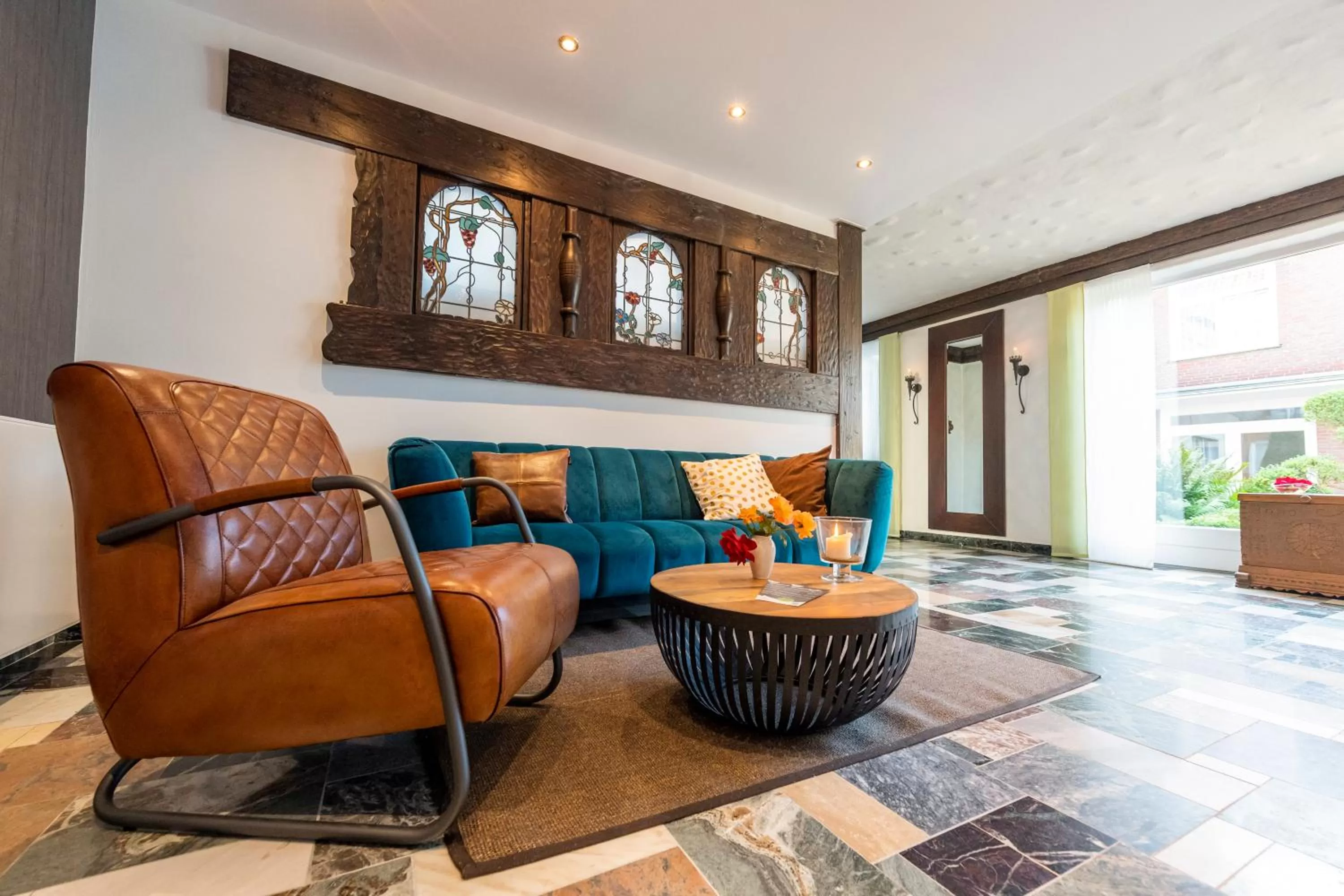 Lounge or bar in Ferienhotel Haus Becker