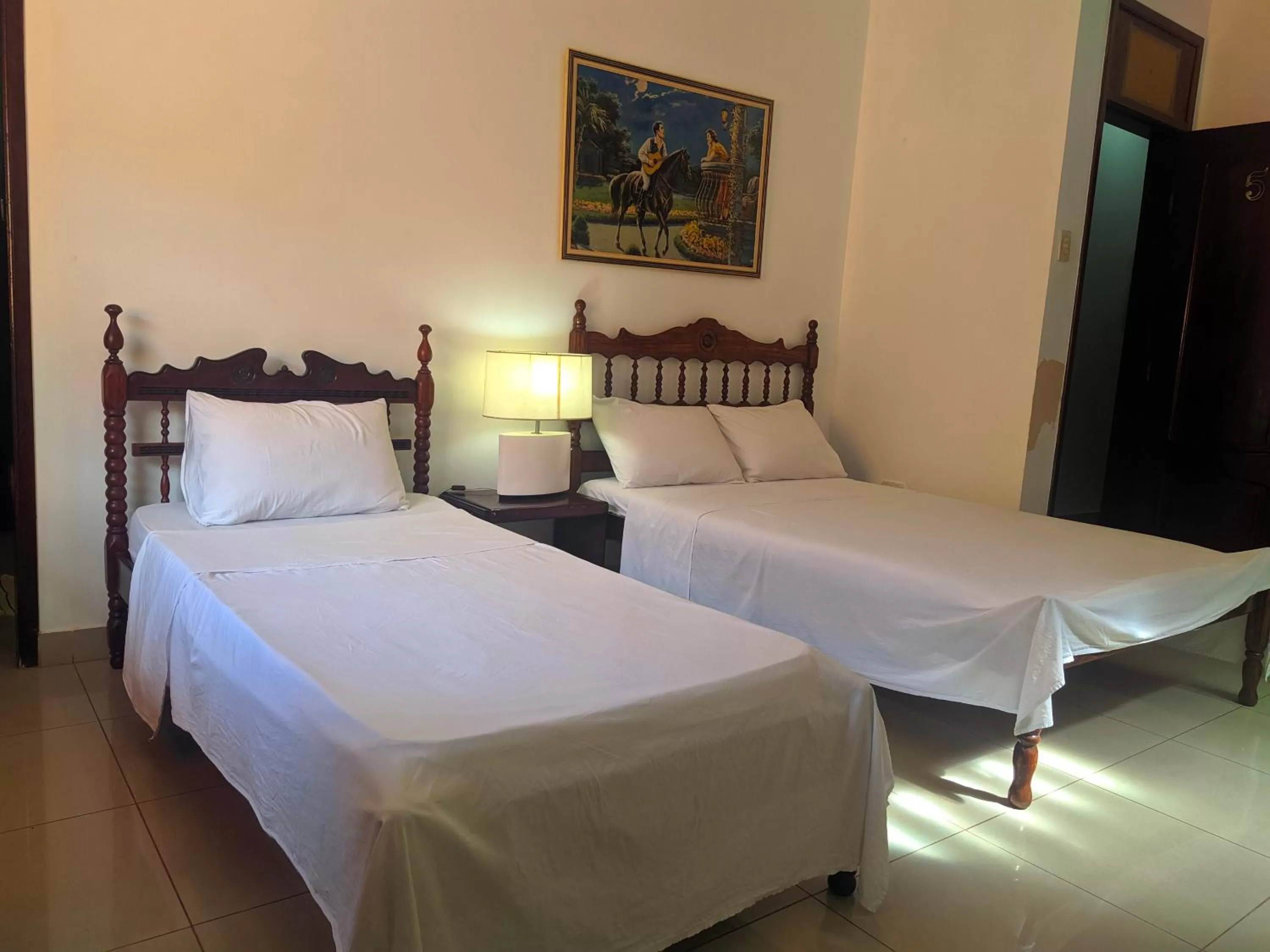 Bed in Hotel Pousada Villa Calhau