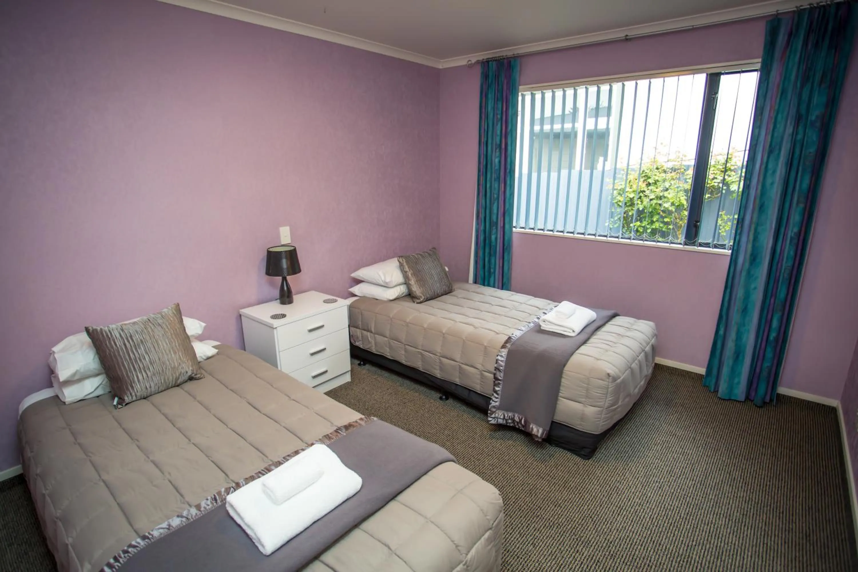 Bed in The Coast Motel