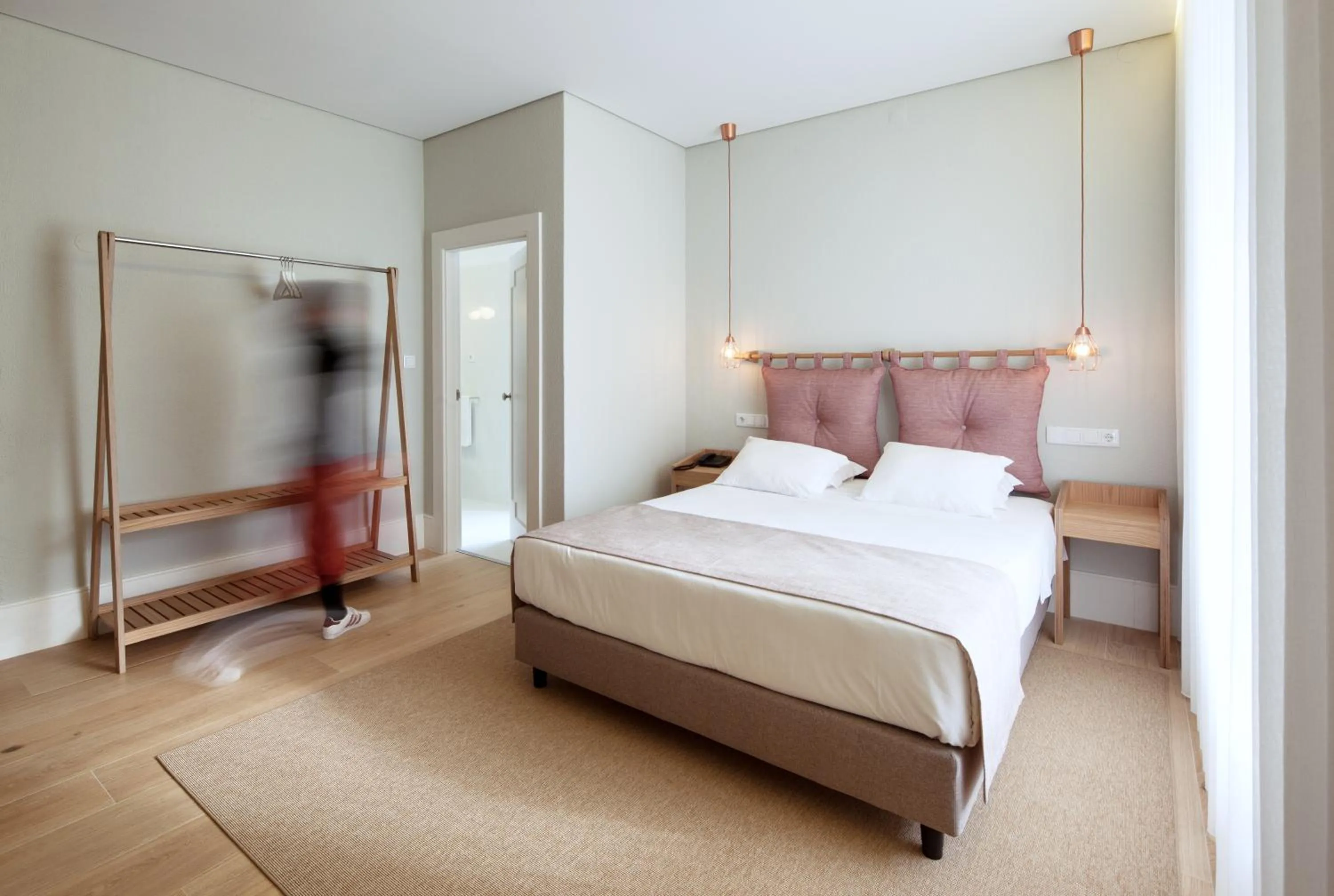 Bed in The Rex Hotel Porto