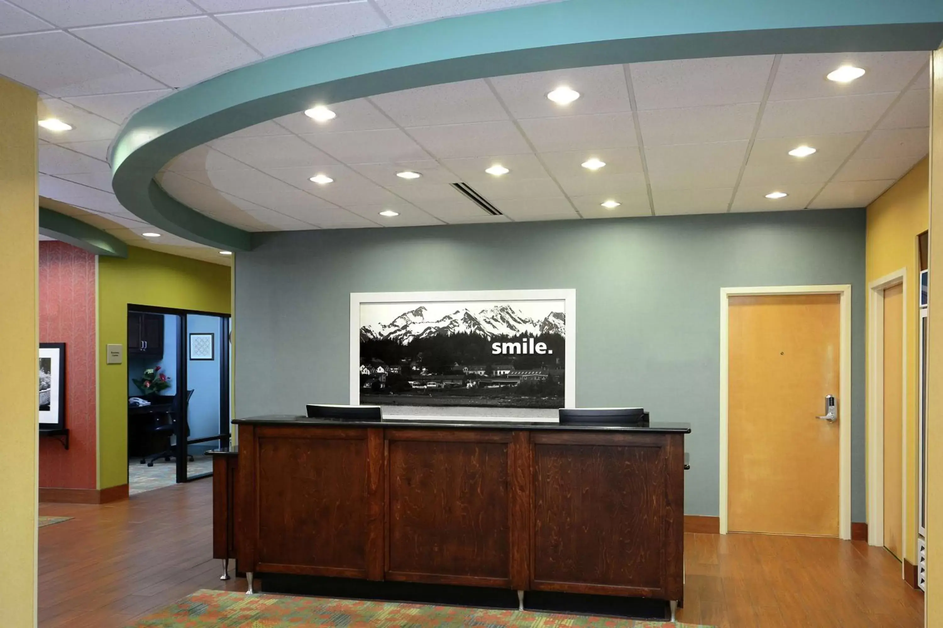 Lobby or reception, Lobby/Reception in Hampton Inn Martinsville