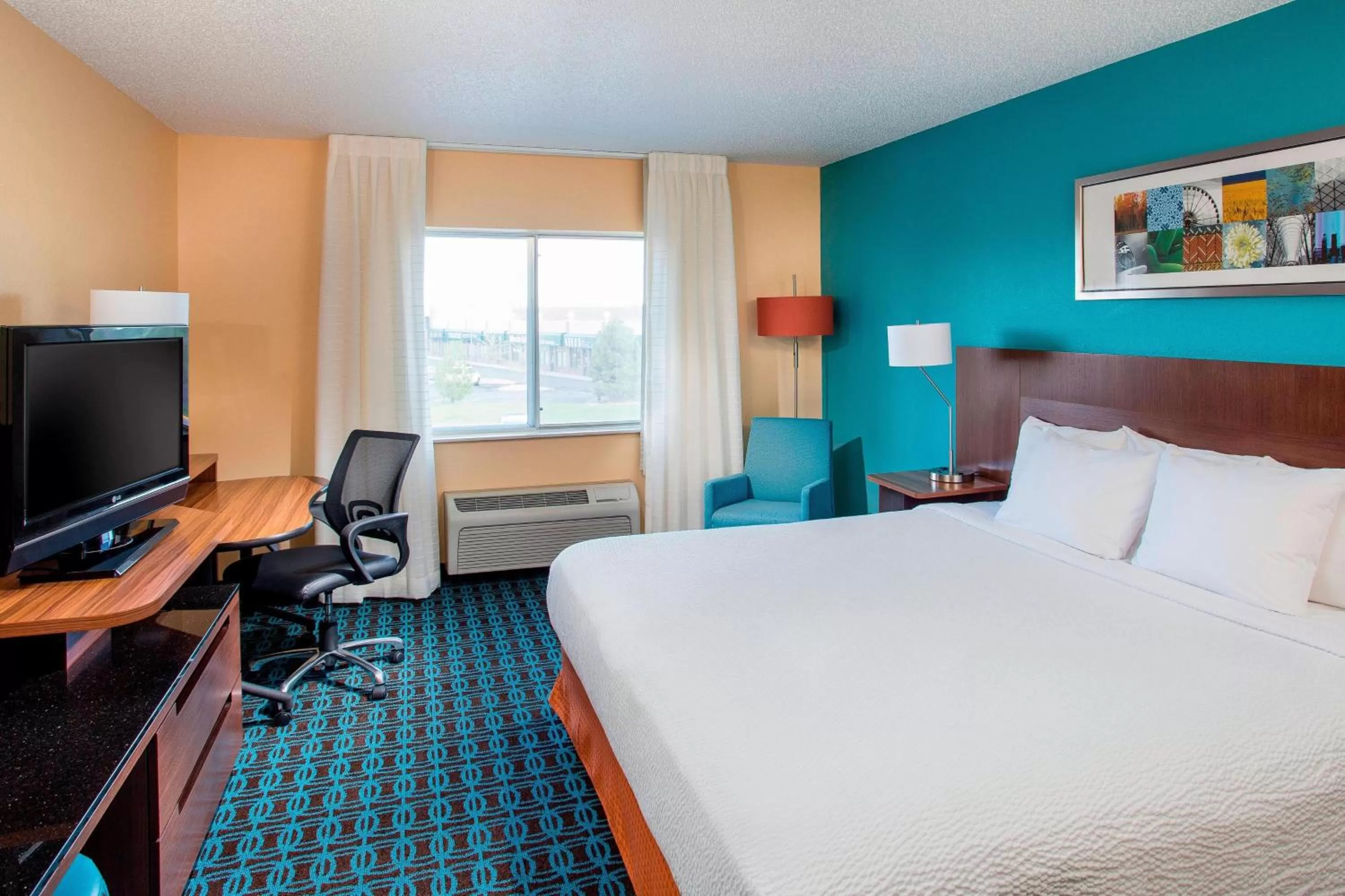 Photo of the whole room, Bed in Fairfield Inn & Suites Cheyenne