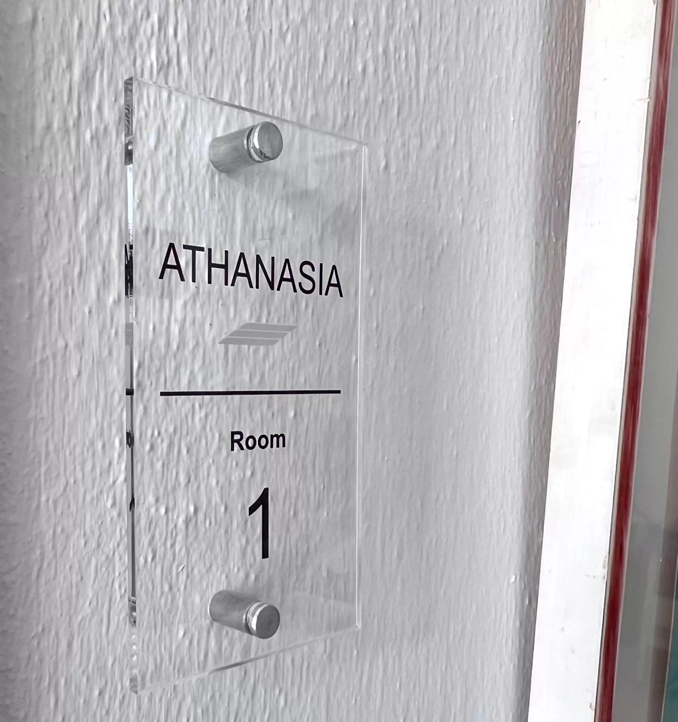 Property logo or sign in ATHANASIA APARTMENTS