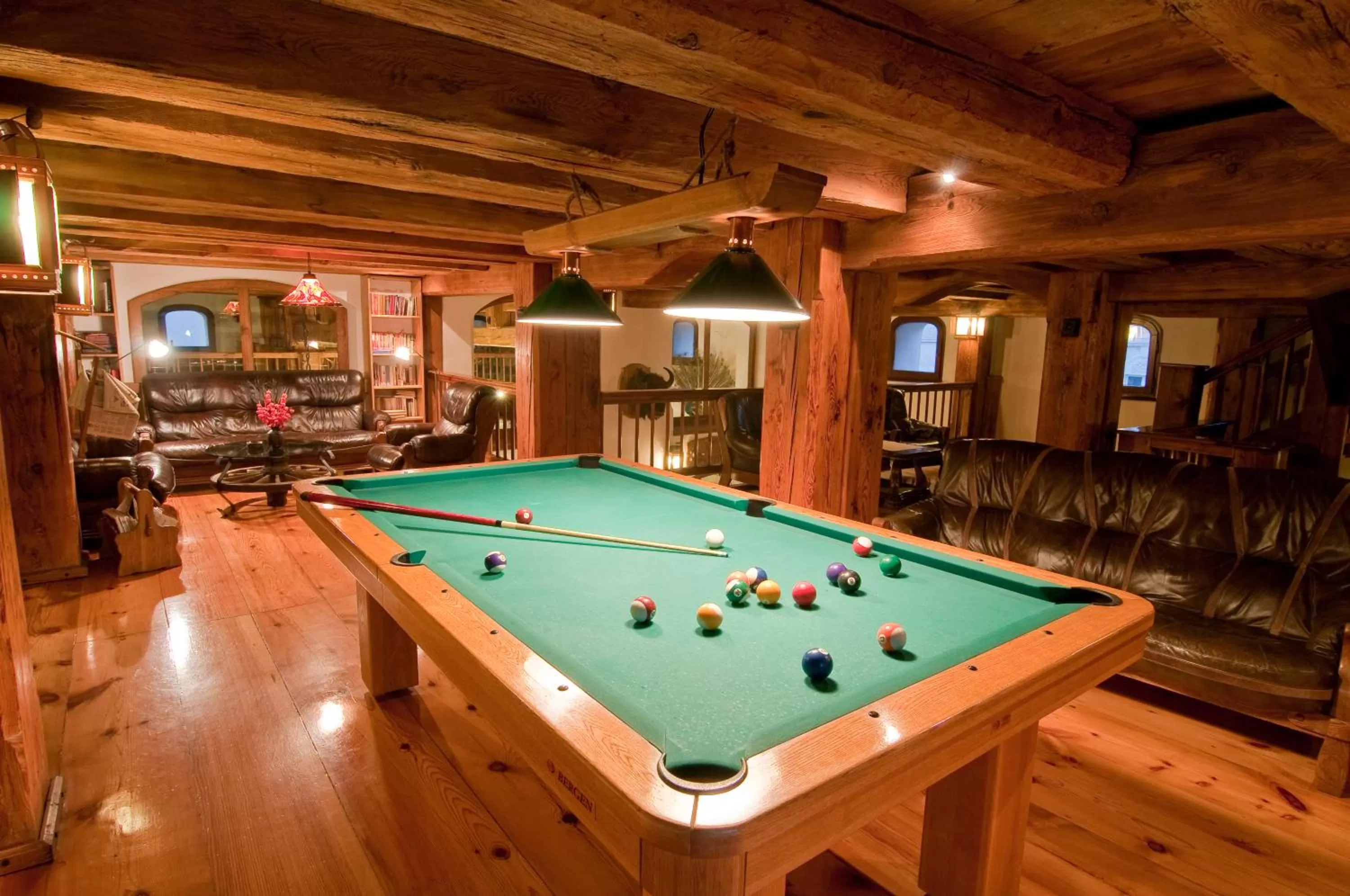 Billiard in Hotel Spichrz