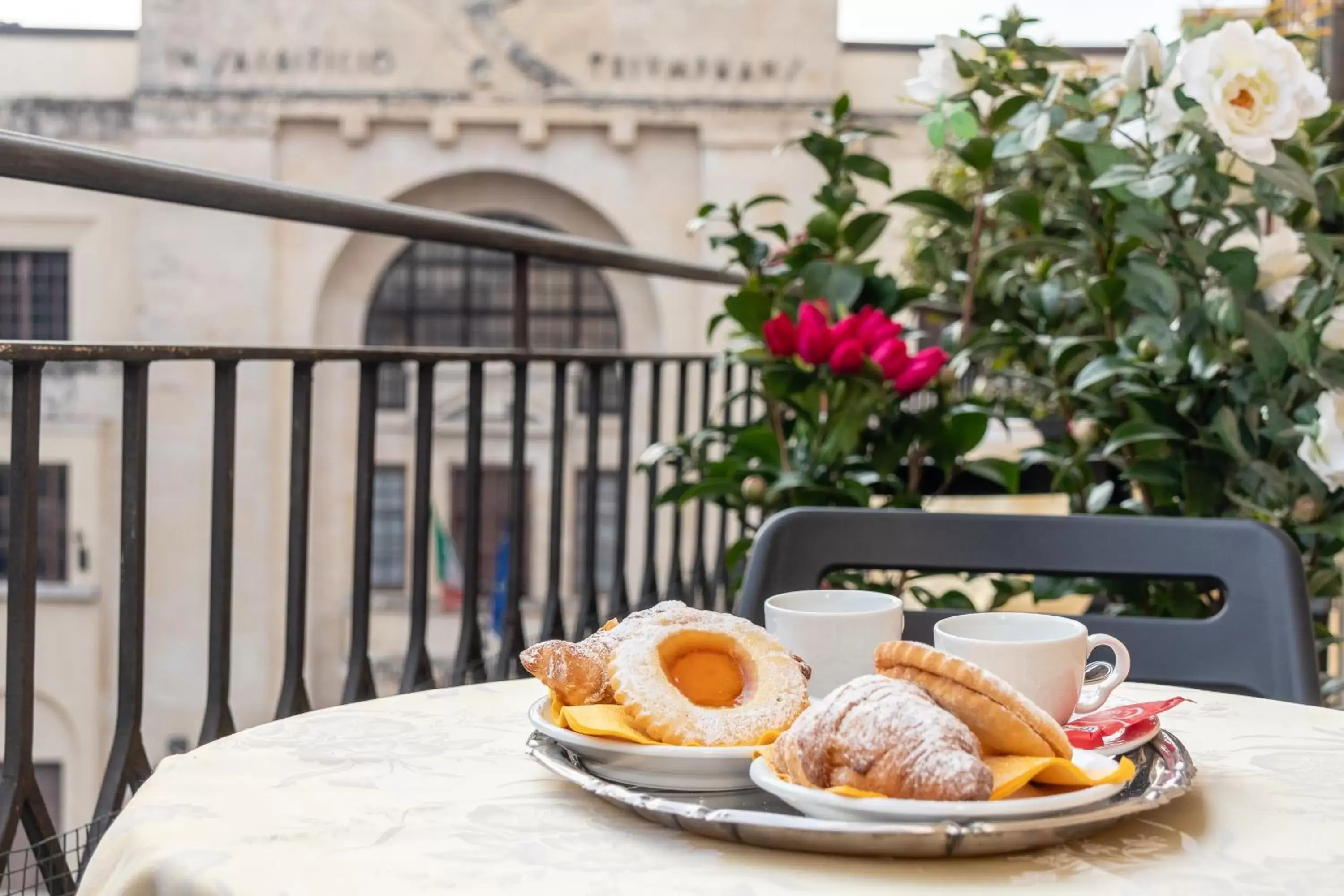 City view, Breakfast in B&B Accademia