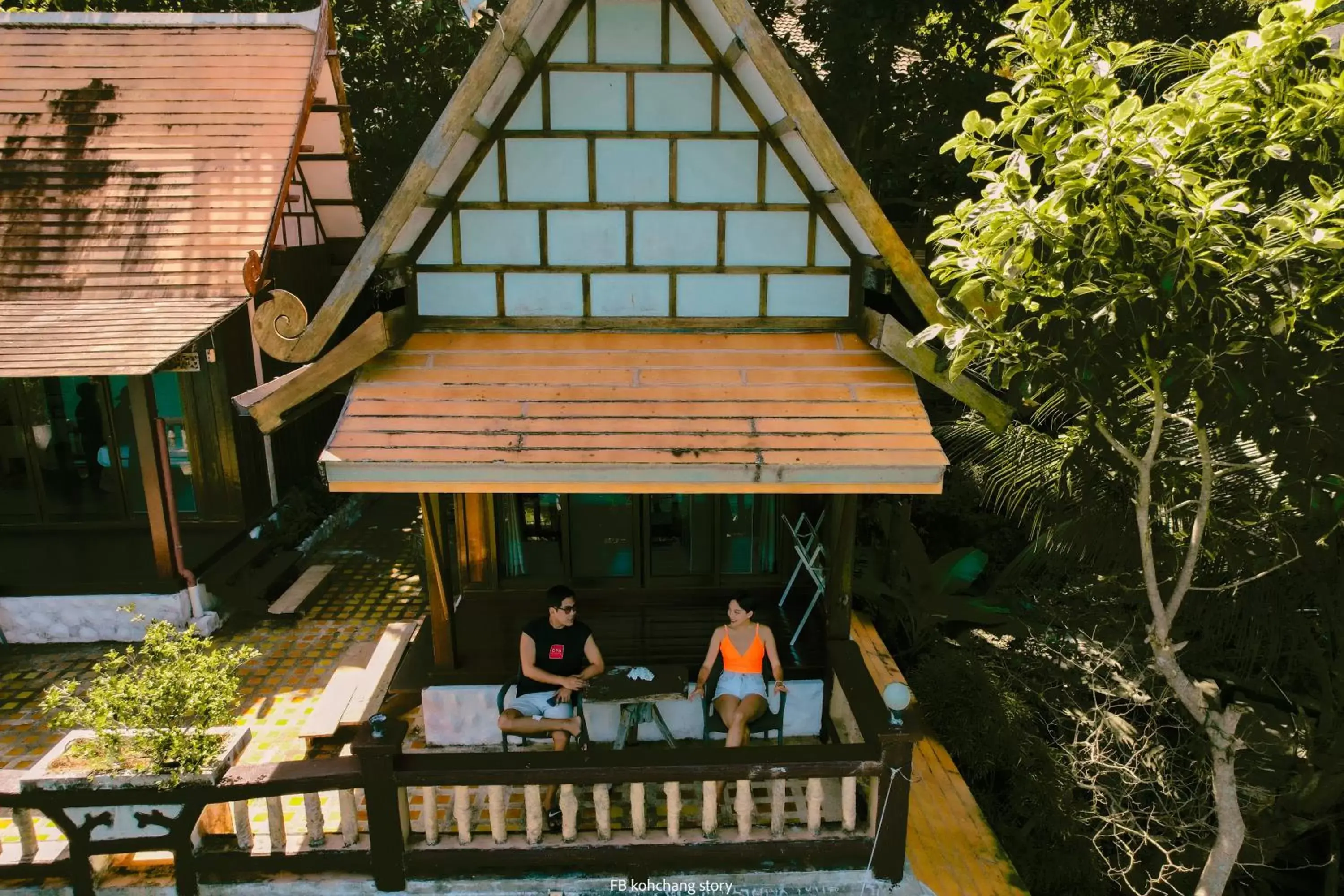 Balcony/Terrace in Bhuvarin Resort