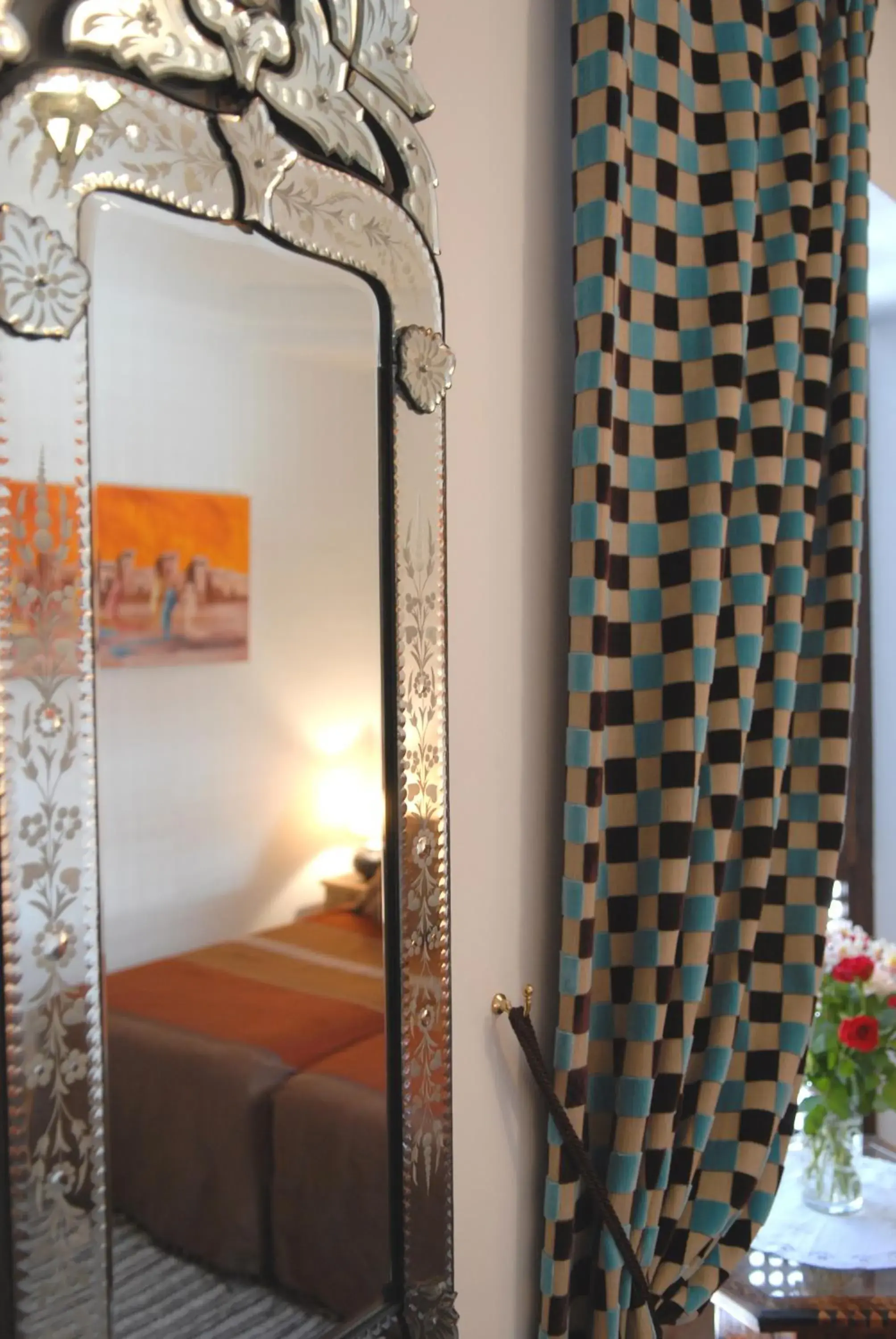 Decorative detail, Bathroom in Riad Aubrac