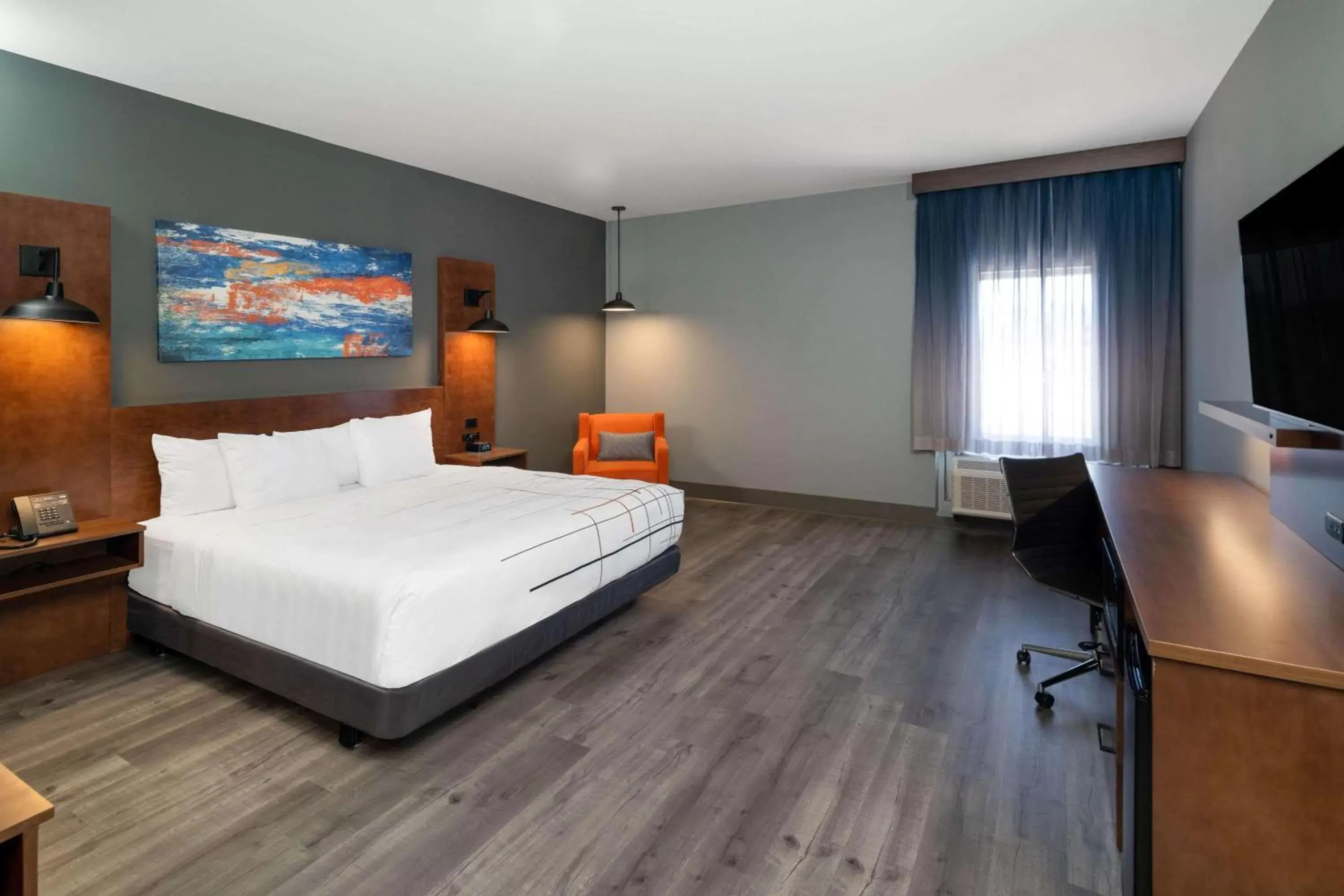 King Room - Mobility Access/Non-Smoking in La Quinta Inn & Suites by Wyndham Louisville NE - Old Henry Rd King Room - Mobility Access/Non-Smoking in La Quinta Inn & Suites by Wyndham Louisville NE - Old Henry Rd