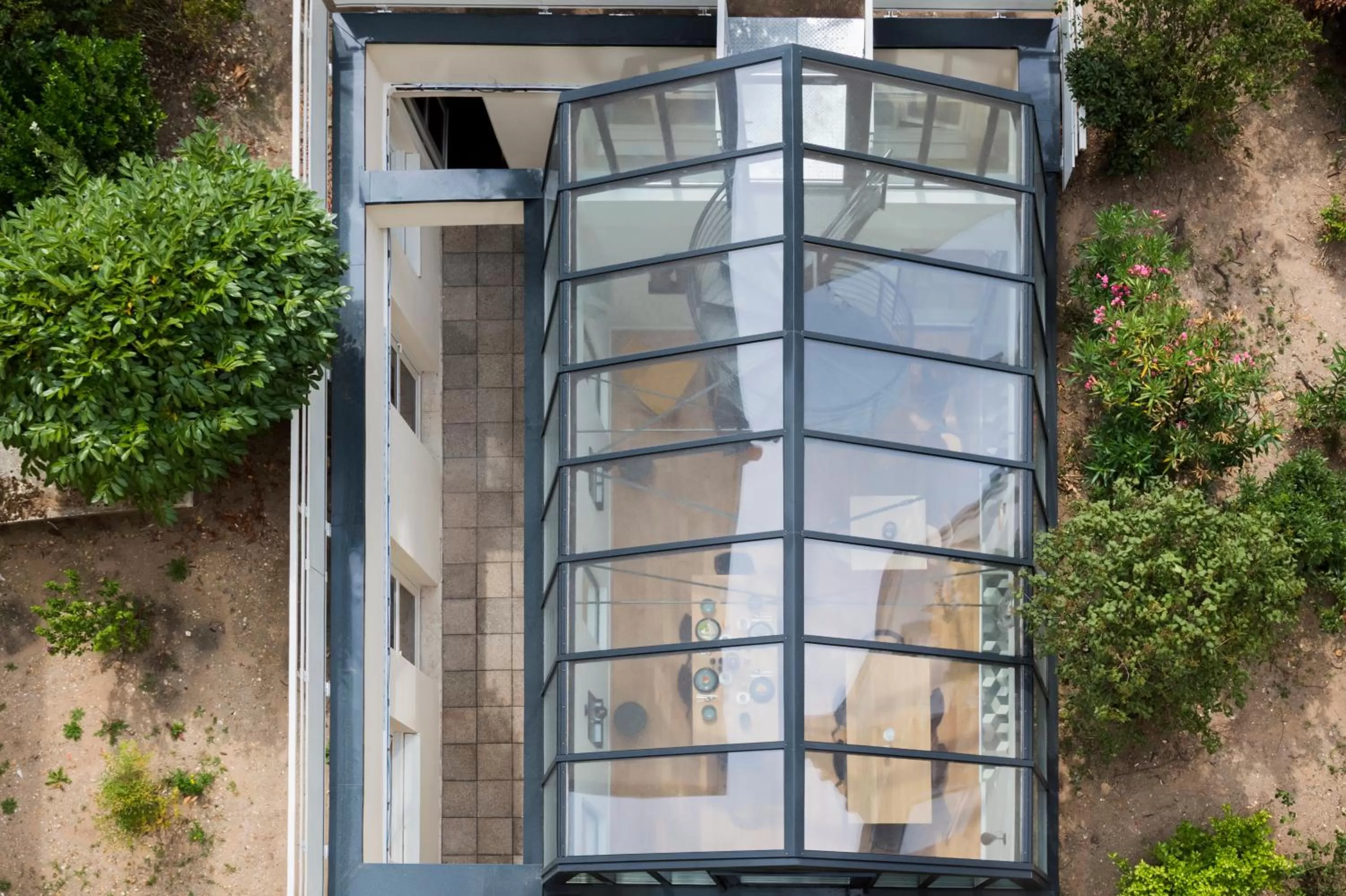 Patio in Hotel Bootcamp