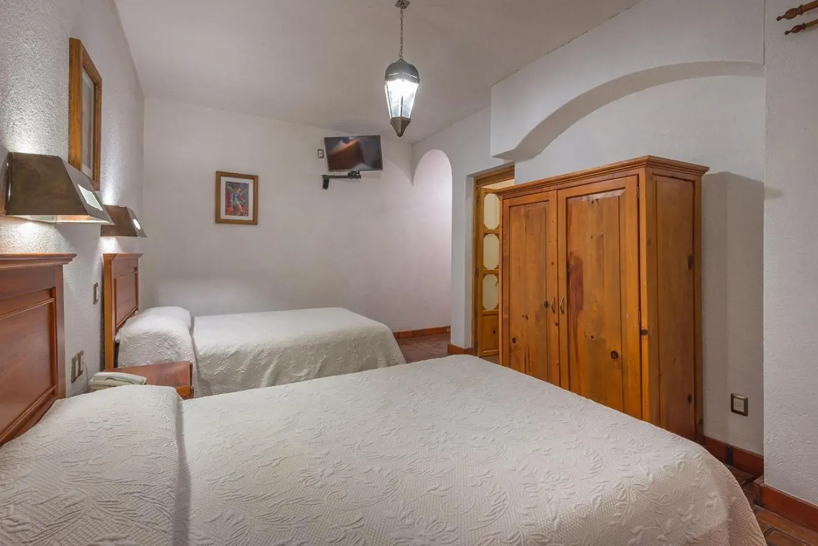 Photo of the whole room, Bed in Hotel Refugio del Angel