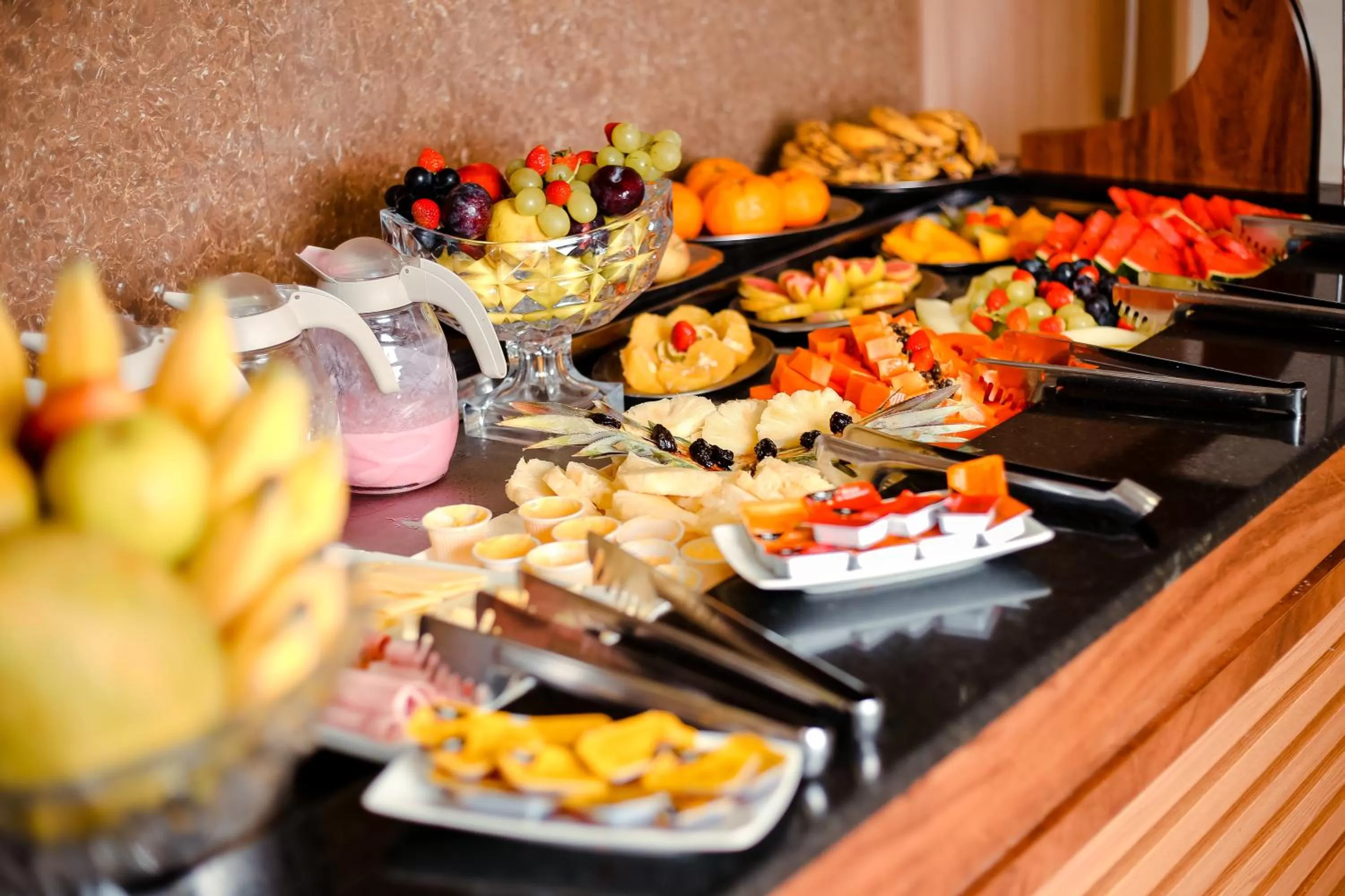Buffet breakfast in San Marino Hotel