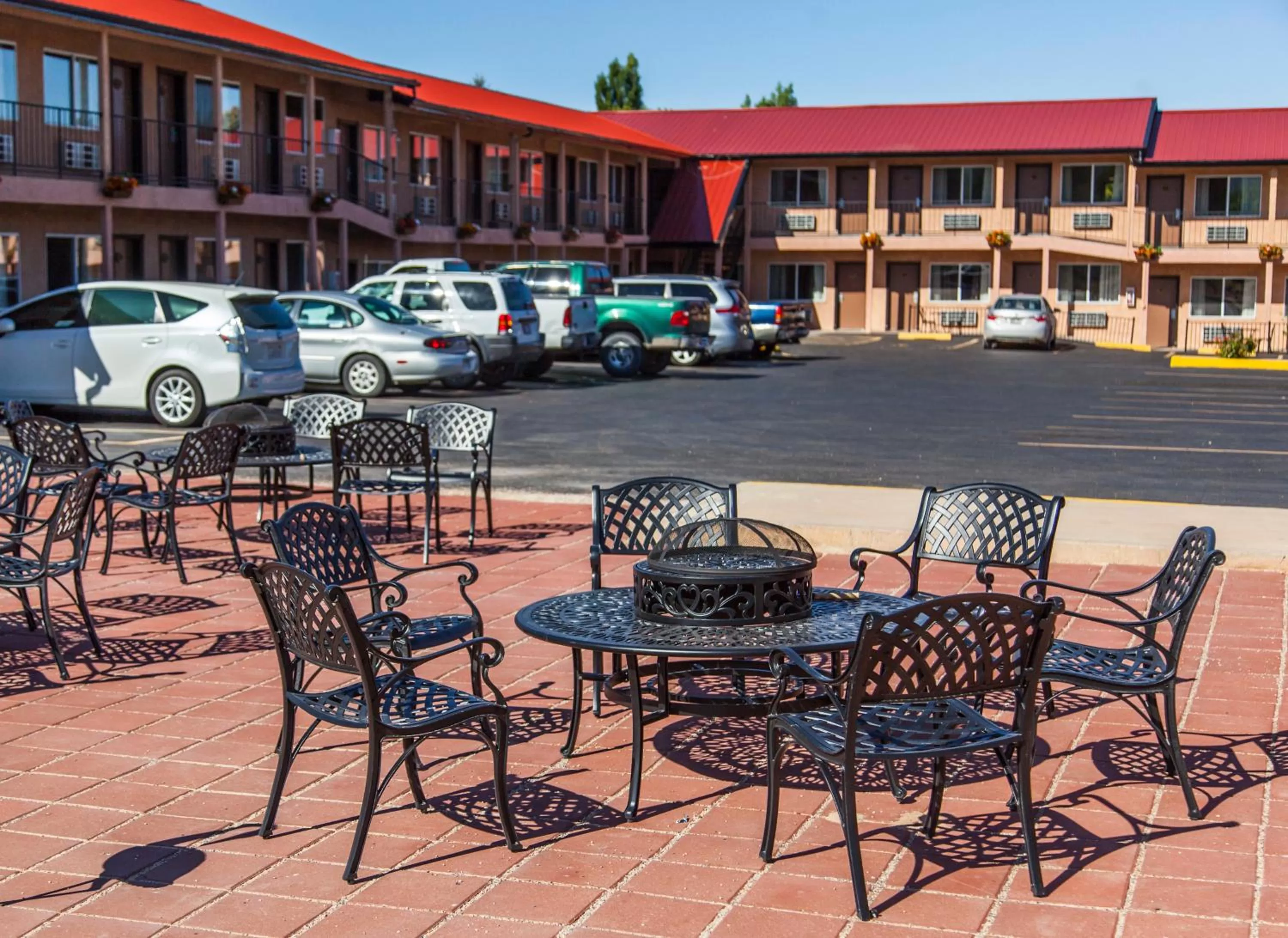 BBQ facilities in Mountain View Lodge