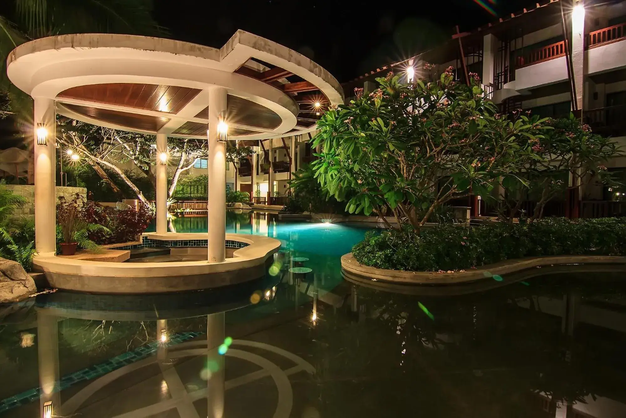 Night, Swimming Pool in The Elements Krabi Resort - SHA Plus