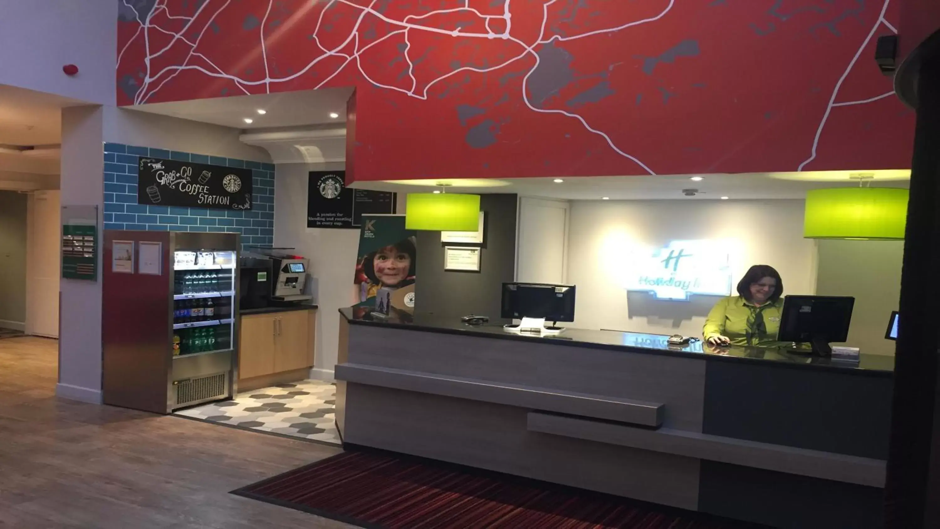 Property building, Lobby/Reception in Holiday Inn Glasgow - East Kilbride, an IHG Hotel