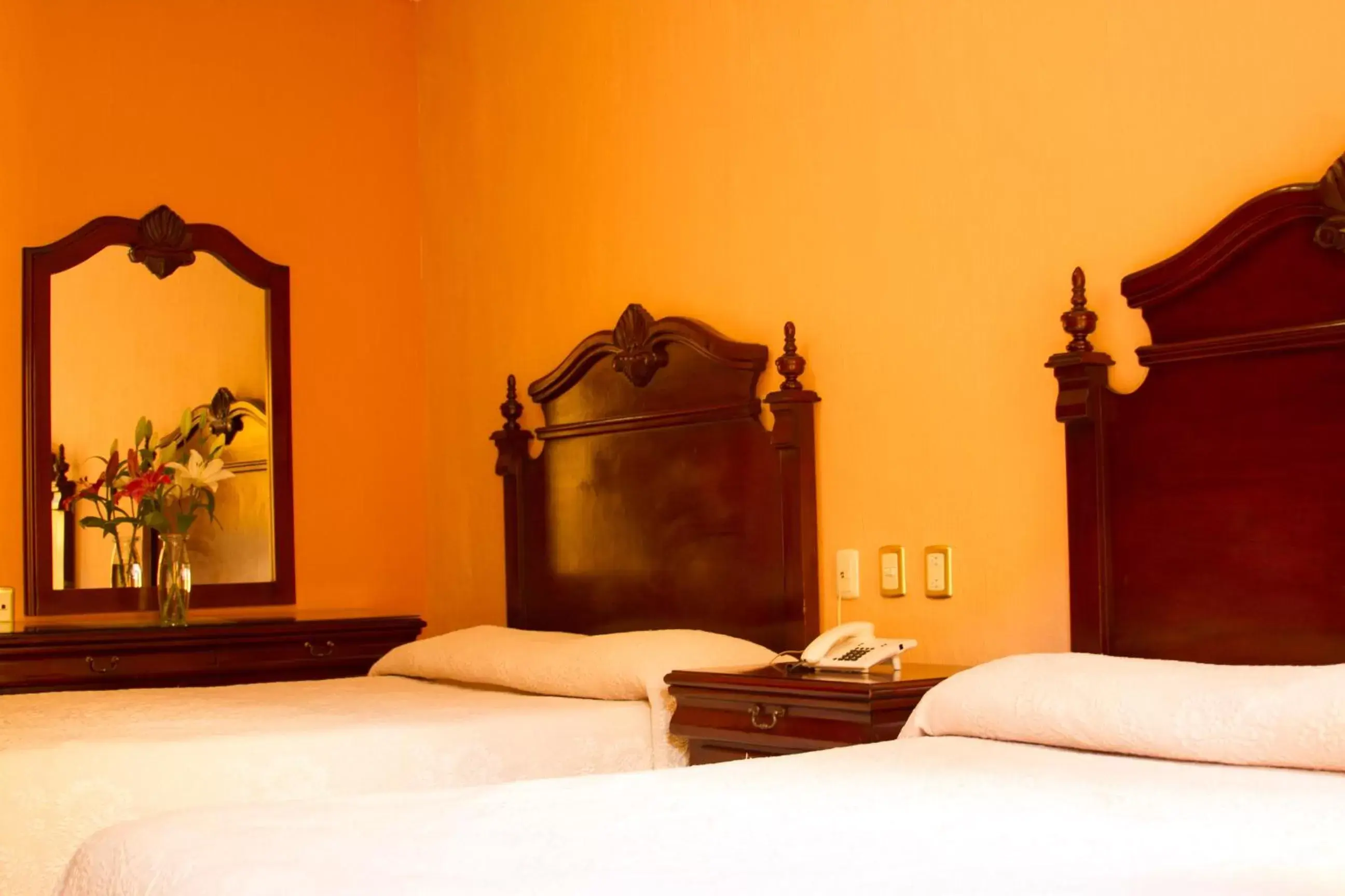 Bed in Hotel Casa Dulce Maria