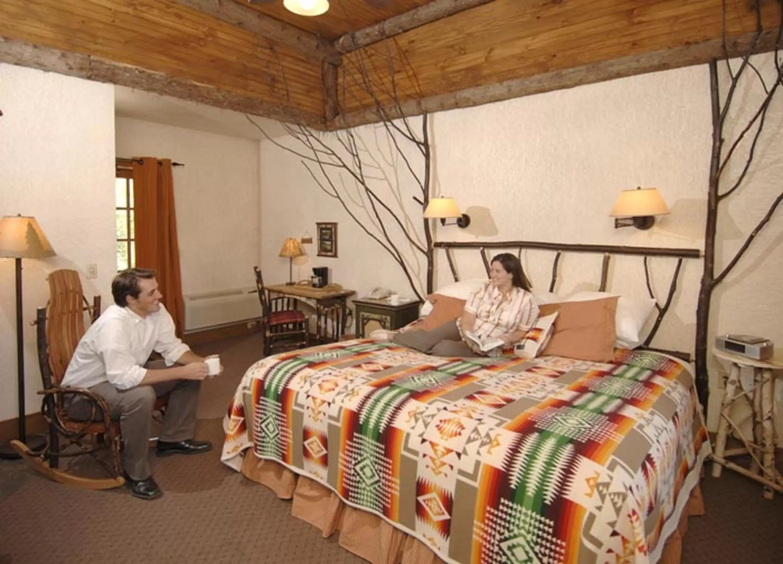 Bed in Finger Lakes Lodging
