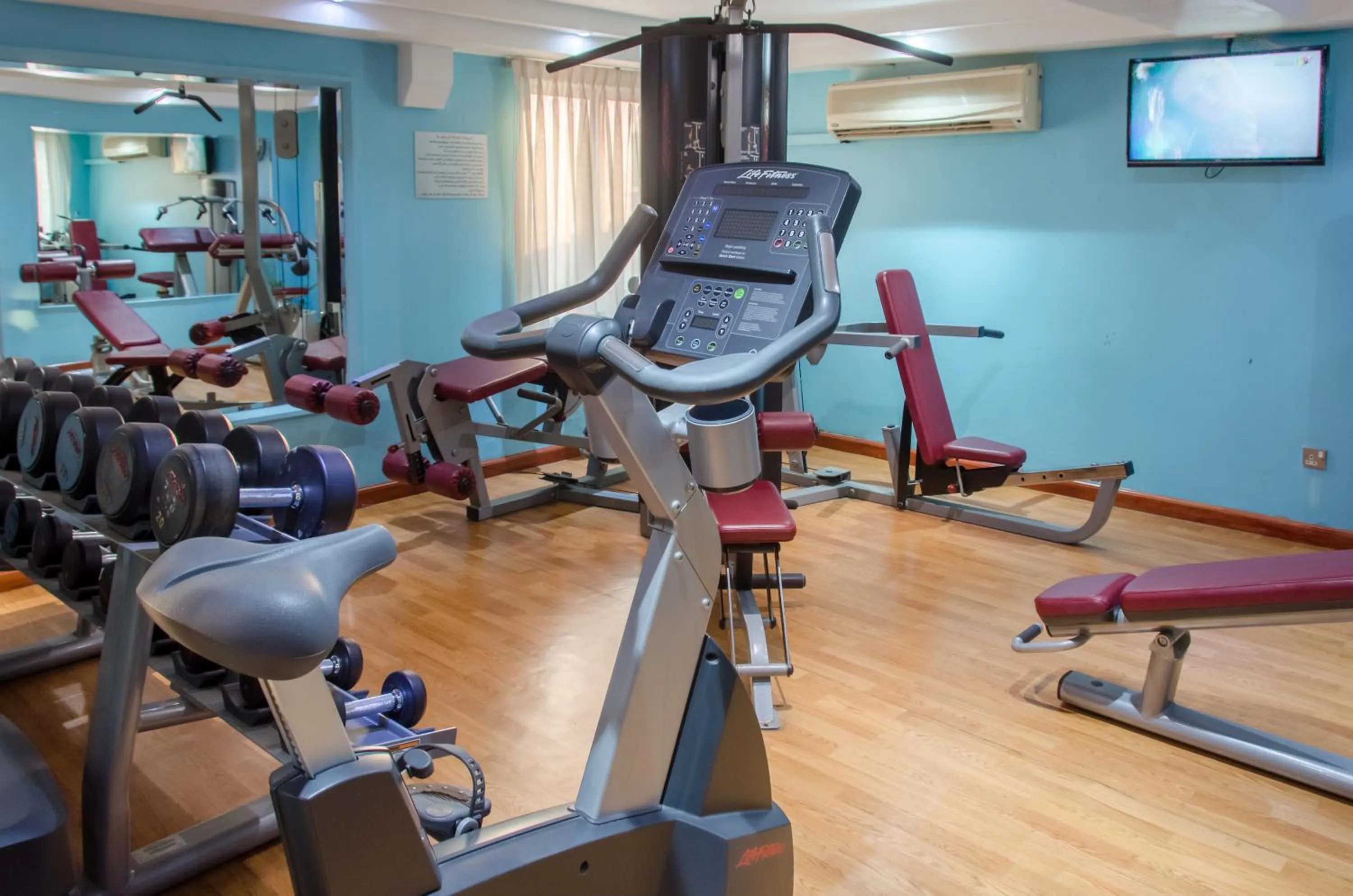 Fitness centre/facilities in Avenue Hotel Dubai