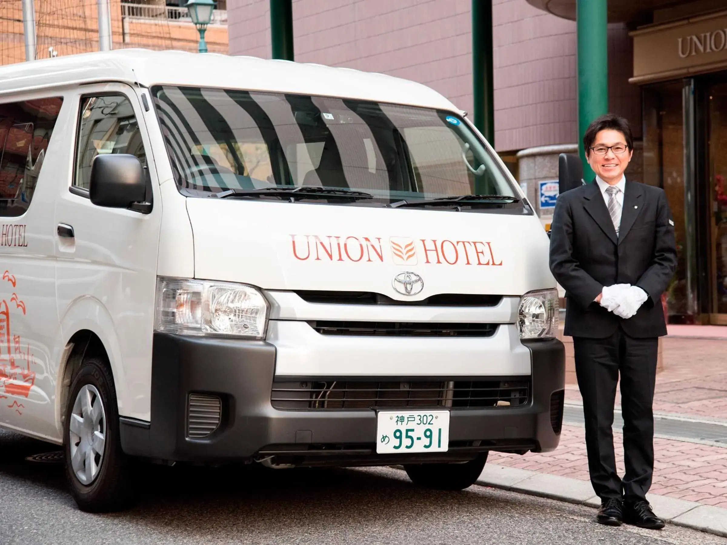 Staff in Kobe Sannomiya Union Hotel