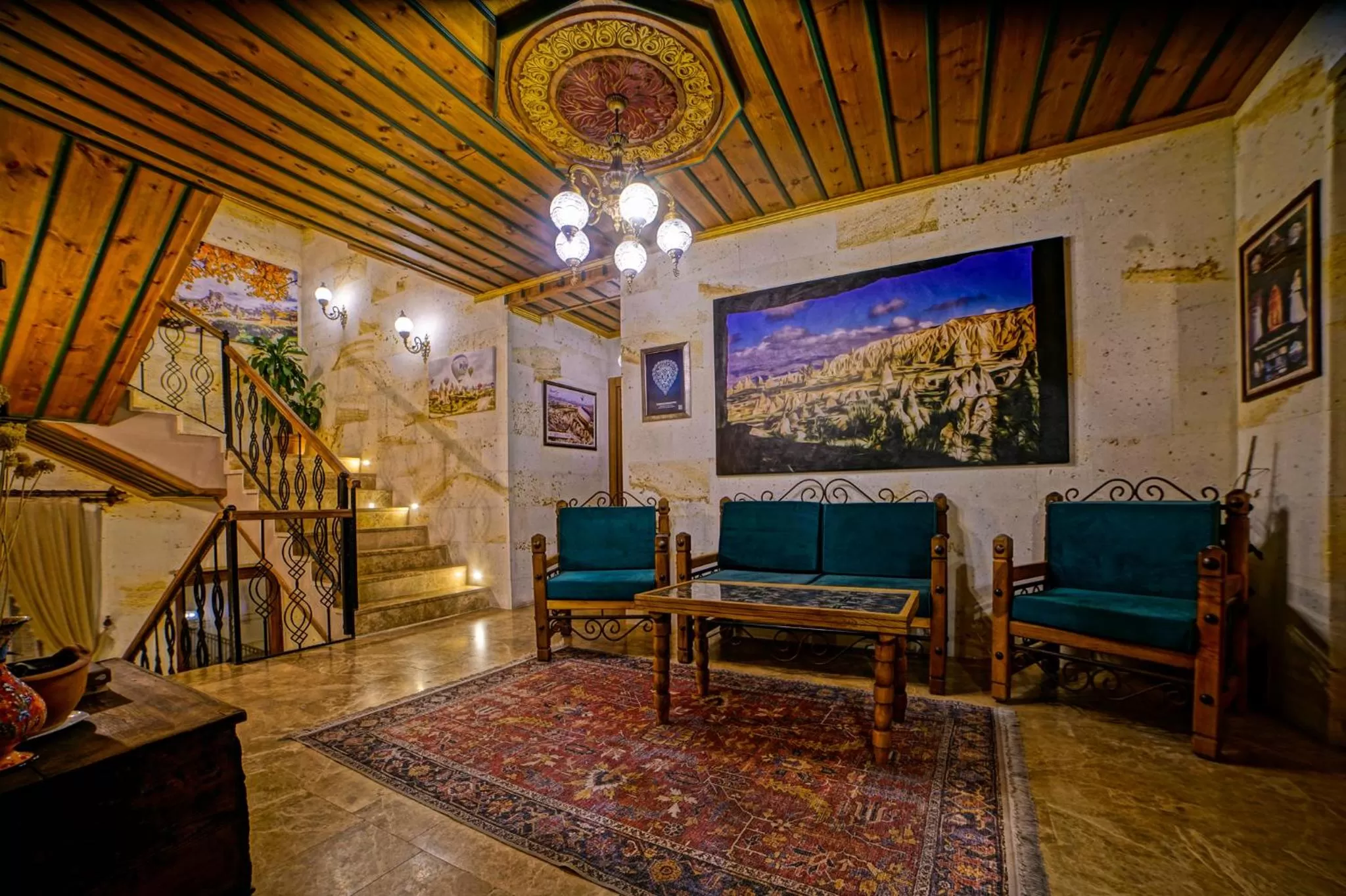 Lobby or reception in Milat Cave Hotel