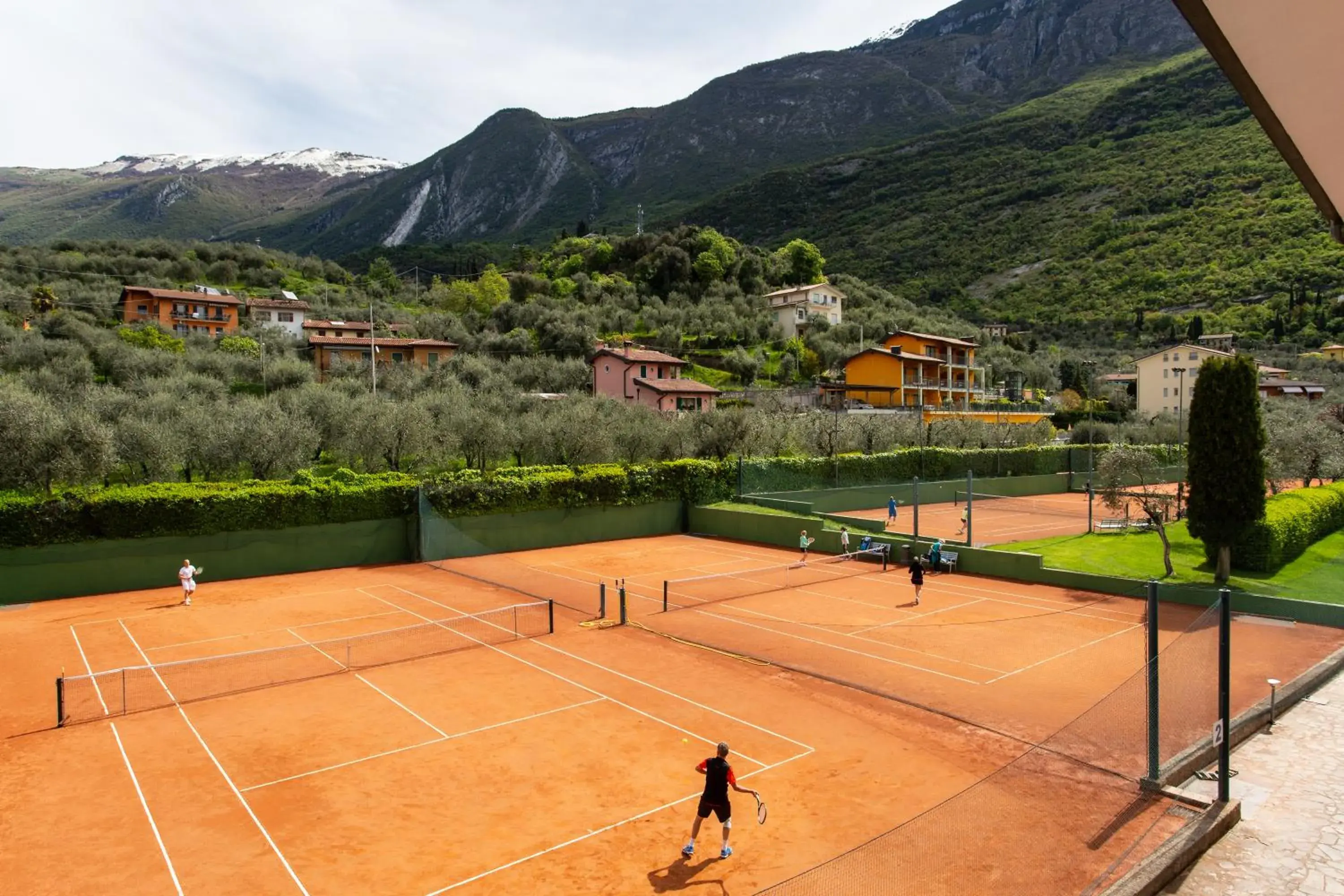 Tennis court, Tennis/Squash in Club Hotel Olivi - Tennis Center